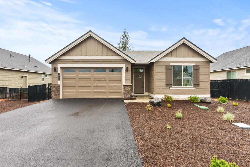 This thriving community from Award winning Pahlisch Homes, features meandering paved walking paths, a welcoming clubhouse with a workout area, a versatile sports court, & meticulously maintained park area, perfect for staying active & social. Outdoor enthusiasts will love the close proximity to year-round activities, including skiing, golfing, and the stunning Paulina & East Lakes, offering endless opportunities for adventure and relaxation. Whether you're seeking an active lifestyle or a serene retreat, this neighborhood seamlessly blends recreation and natural beauty into one exceptional living experience.  The CARRERA floor plan on LOT 197, is the perfect 3 bedroom, 2 bath home  with covered patio & large back yard, that is thoughtfully designed with efficiency & quality construction added comfort of air conditioning. **$5,000 incentive towards closing costs and/or buy down when buyer uses our preferred lender.**  Photos are of a like model, color & finishes vary.