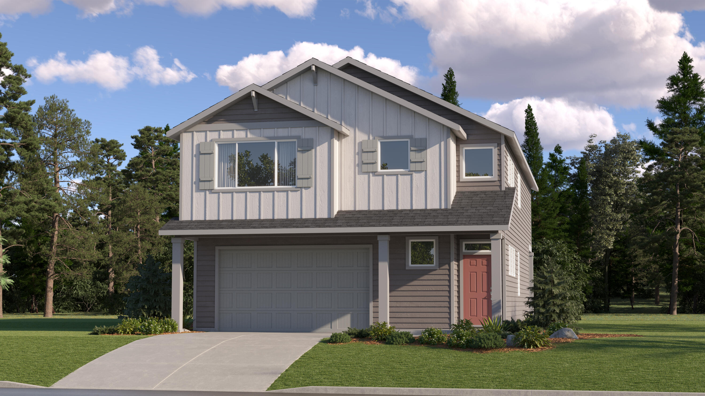 Welcome to Acadia Pointe, a new community in NE Bend crafted by Lennar Homes where everything is included! The ''Magnolia'' plan is a 2,479 sqft 4 bed/2.5 bath entertainer's dream home. Step into a world of spaciousness with an open-concept design that seamlessly integrates the kitchen and great room, creating the perfect space for gatherings or enjoying family time. The kitchen boasts a large 12ft island and separate dining area. Upstairs discover the large primary suite, accompanied by three oversized bedrooms and an open loft space. Quartz countertops adorn both kitchen and baths. Front xeriscape landscaping with drip irrigation system and backyard fencing included. Additionally, home includes Central Air, Refrigerator, Washer & Dryer, and Blinds. Renderings and sample photos are artist conceptions only. Photos are of similar, or model home so features and finishes may vary. Taxes not yet assessed. Estimated Completion November. #51