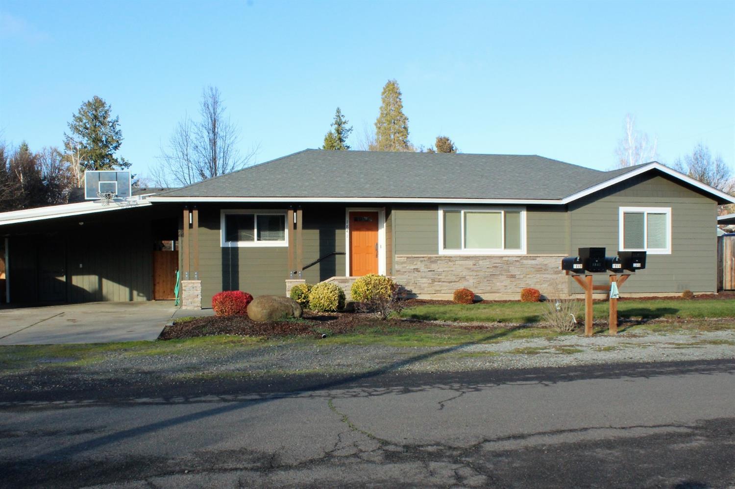 Here's an opportunity to own a great house in a conveniently located East Medford neighborhood. Home offers a split floor plan with 3 nice size bedrooms and 2 baths. 1310 sqft, nice master suite offering 2 large his/hers closets. Master bath offers upgraded tile shower and floors. Open kitchen and living area is perfect for entertaining. All appliances are included, along with washer and dryer. Plenty of storage. Nice upgrades, newer roof, several new windows, new carpet and tile flooring. Bring your gardening skills and enjoy the quiet-private .25 of an acre. Covered parking including fenced RV parking. Plenty of room to bring your toys. Pride of home ownership shines throughout. Come tour, home will not disappoint.