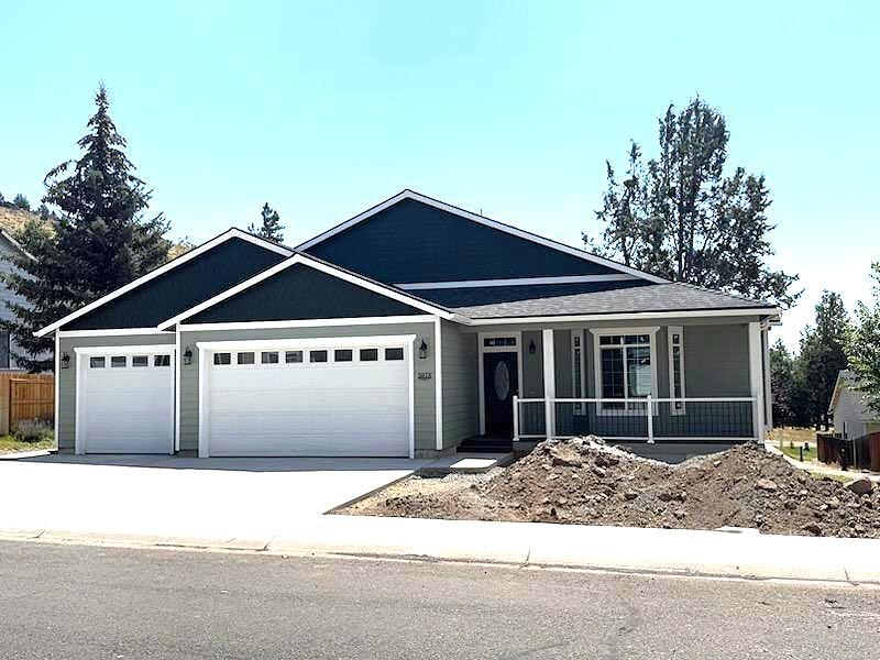 New home with 20x10 Covered Back Deck and a 20x6 Covered Front deck. Custom Cabinets, LVP Flooring, Carpet, Gas Forced Air/Heat.