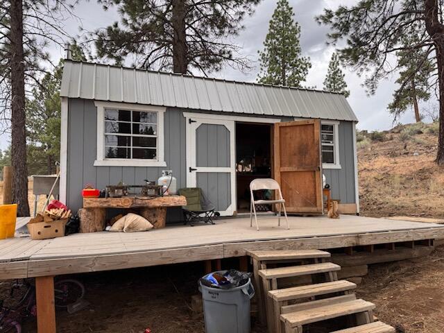 Nestled in the picturesque landscape of Klamath Falls, this exceptional opportunity features two lots - Lot 34 (2.3 acres) and Lot 36 (2.37 acres) - perfect for your next adventure or permanent residence.

These properties have been meticulously prepared, boasting a 40-foot high cube insulated container, providing ample storage or workspace. Additionally, two charming cabins/sheds add to the appeal, offering cozy accommodations for weekend getaways or hunting trips. With Pemited Septic with 300 ft leach lines and a well.

The entire property is fully fenced, ensuring privacy and security, making it an ideal canvas for your vision. Whether you dream of building your dream home, setting up a serene camping spot, or creating a recreational haven, the possibilities are endless.

Embrace the beauty of nature right at your doorstep and make this unique property your own. Don't miss out on this rare chance to own a piece of Klamath Falls!