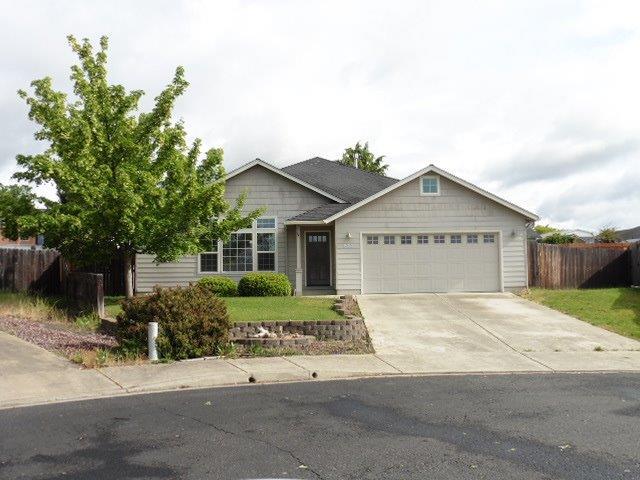 Neat and clean 3 bedroom 2 bathroom home situated at the end of a quiet cul de sac. Home is situated on a large lot and offers a covered patio and 2 car attached garage. Inside the home offers a bright and open living room and well appointed kitchen. Nice master suite and laundry room.