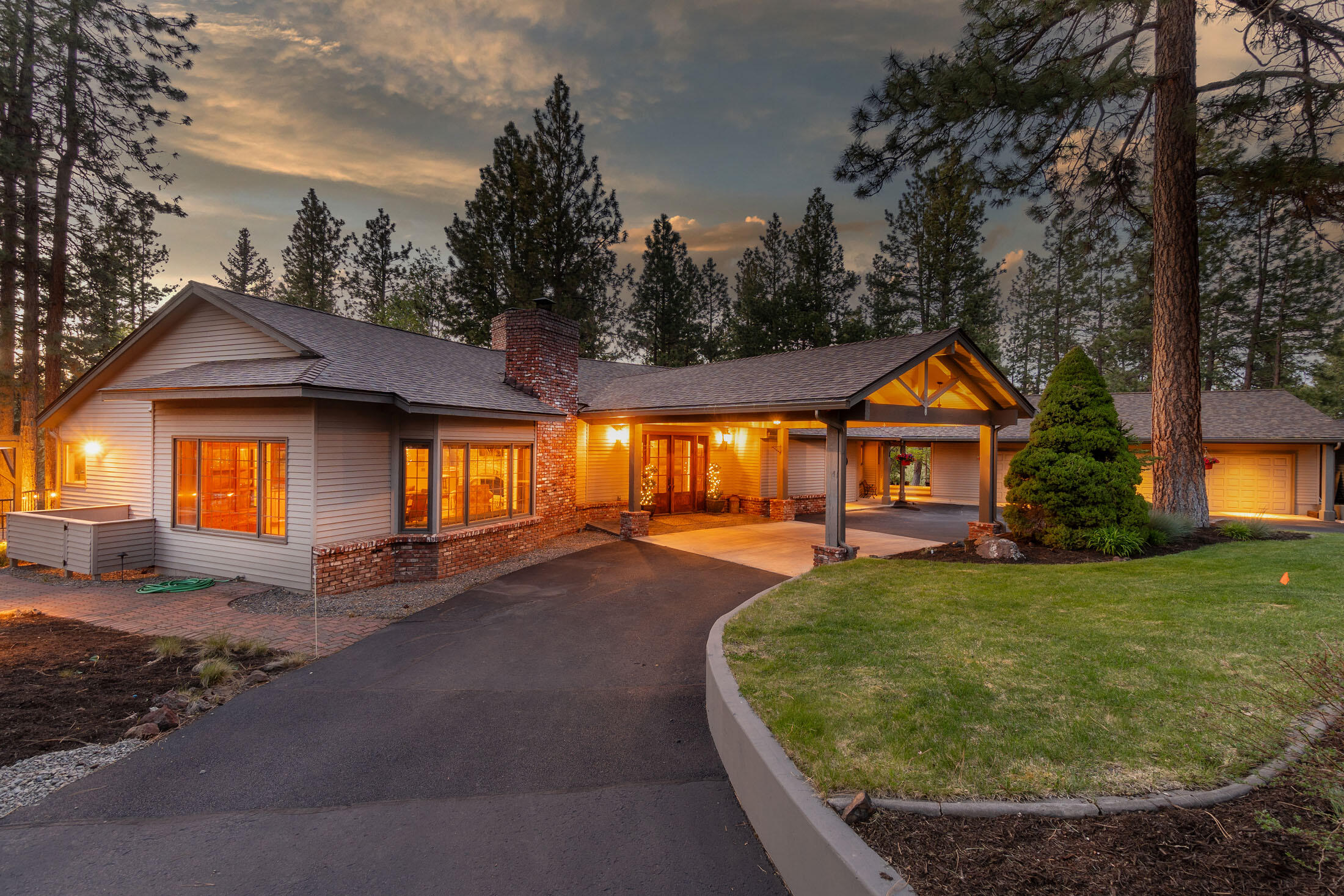 As you drive up the driveway and park under the stunning portico of this beautiful home, you'll feel like you've arrived somewhere truly special. And you have ...it's like stepping into a luxurious retreat. This immaculate single-level home includes a detached studio apartment and horse set up in the highly sought-after Indian Ford Meadows neighborhood. All structures have been recently renovated. Detached studio features: Living space, full bath, bedroom, private patio. The exterior features extensive landscaping, large paver patios, a gazebo, and a fully paved circular driveway. The entire property is fenced and cross-fenced and has underground irrigation for landscape and pasture. Horse setup features; a completely remodeled two-stall barn with extensive customization. You'll appreciate the stainless-steel professional dog washing station. This property is truly one of a kind; we're confident you'll love it.