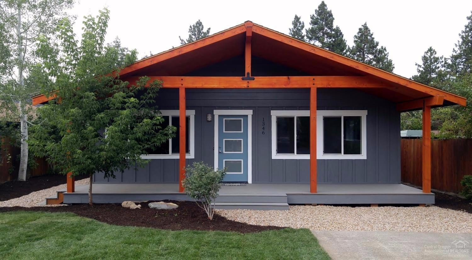 Fully remodeled west side bungalow ready to be enjoyed. This single story home is nestled in the heart of Bend's most popular neighborhood. 3 short blocks to breweries & restaurants on the Galveston corridor. New ducted gas furnace, water heater, appliances, flooring, paint, and more. Back is cleared & ready for garage/ADU/landscaping. Alley access.