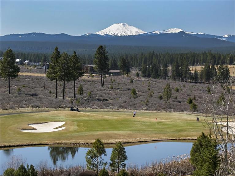 Savor Cascade Mountain and golf course views from this sophisticated single level Broken Top home. Elegance awaits your discerning buyers with this open floor plan boasting contemporary lines, soaring ceilings and extensive use of rare gum wood throughout the exceptionally maintained home. The master wing offers two full separate his/hers bathrooms, fireplace, and an adjacent spacious office. Enjoy a covered outdoor cooking area and sprawling patios bordered by the serenity of a flowing water feature.