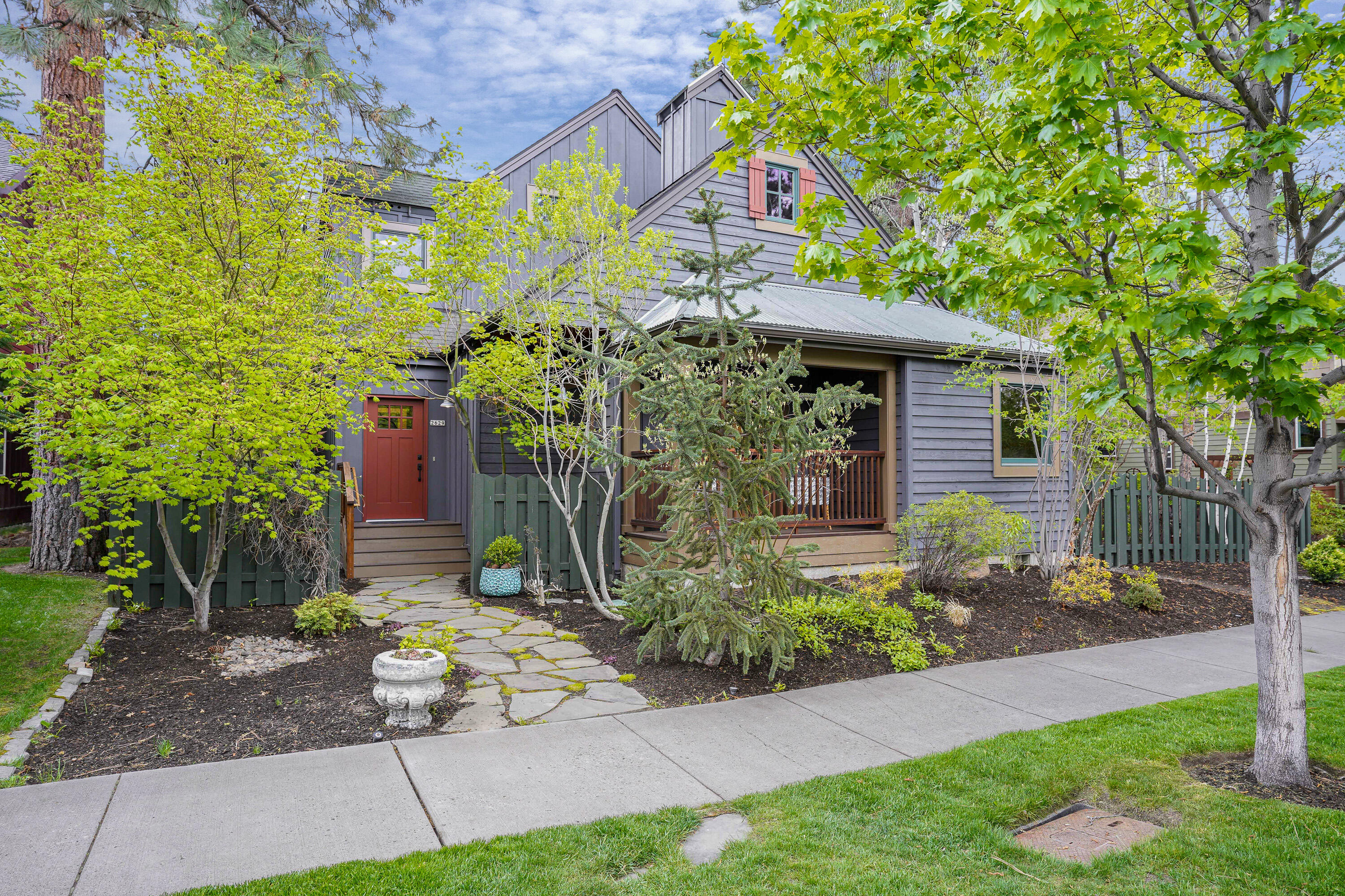 Remodeled NWX home, with a large fully fenced yard on a quiet street. Thoughtfully designed with eclectic style and one-of-a-kind finishes, this home in the heart of NWX greets you from the curb. The open concept /layout between kitchen, dining & great room welcomes you in with a cozy fireplace, hardwood flooring, abundant natural light, ease & flow of indoor/outdoor entertaining, open beam ceilings & high end, unique finishes throughout. Main level master suite is highlighted with a deck, reclaimed redwood ship lap, solid surface vanity, soaking tub & tiled walk-in shower. Step downstairs to the spacious bonus room, or head upstairs to (2) bedroom en suites, and a huge flex room which could accommodate a private office, workout space, or fourth bedroom! The mindfulness in this home is unsurpassed, with unique backsplash tile, pantry wallpaper, and master bedroom barn door and staircase railing. Fully fenced backyard with established landscaping, Discovery Park, shopping, schools, & dining are just steps away