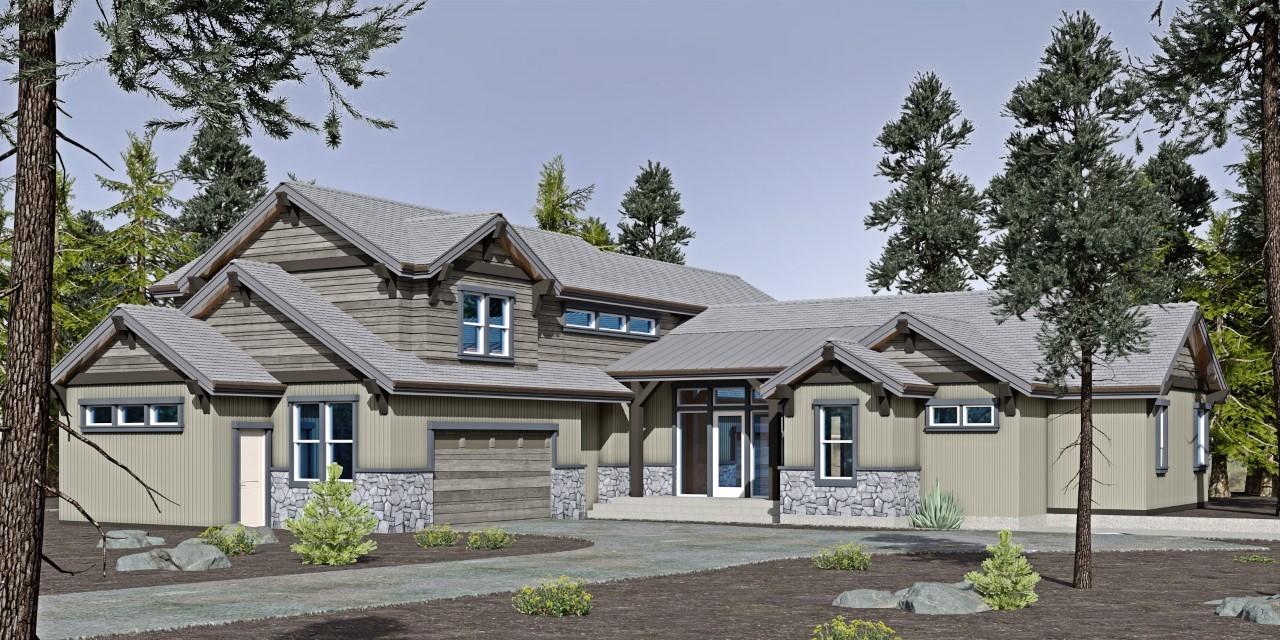 UNDER CONSTRUCTION This new home is the prefect place for gathering your family and friends to celebrate the Caldera lifestyle. Stepping through the front
door of this fabulous home you look onto a beautiful courtyard with a fireplace where you can sit and relax while gazing at wildlife in the peaceful forested
setting. A spacious open and bright great room with vaulted ceilings, a chefs dream gourmet kitchen and large dining area provide the space for entertaining.
The master bedroom on the main level has a luxurious bath with large shower and separate soaking tub. 2 master suites with en-suites,on the second level, a
bunk room, and upstairs bonus room/bedroom provides extra space to relax and play and includes an alcove with built-in bunk beds. Over-sized double garage
with extra storage. Just a short walk to all the amenities Caldera Springs has to offer. Home will be completed May/June 2021