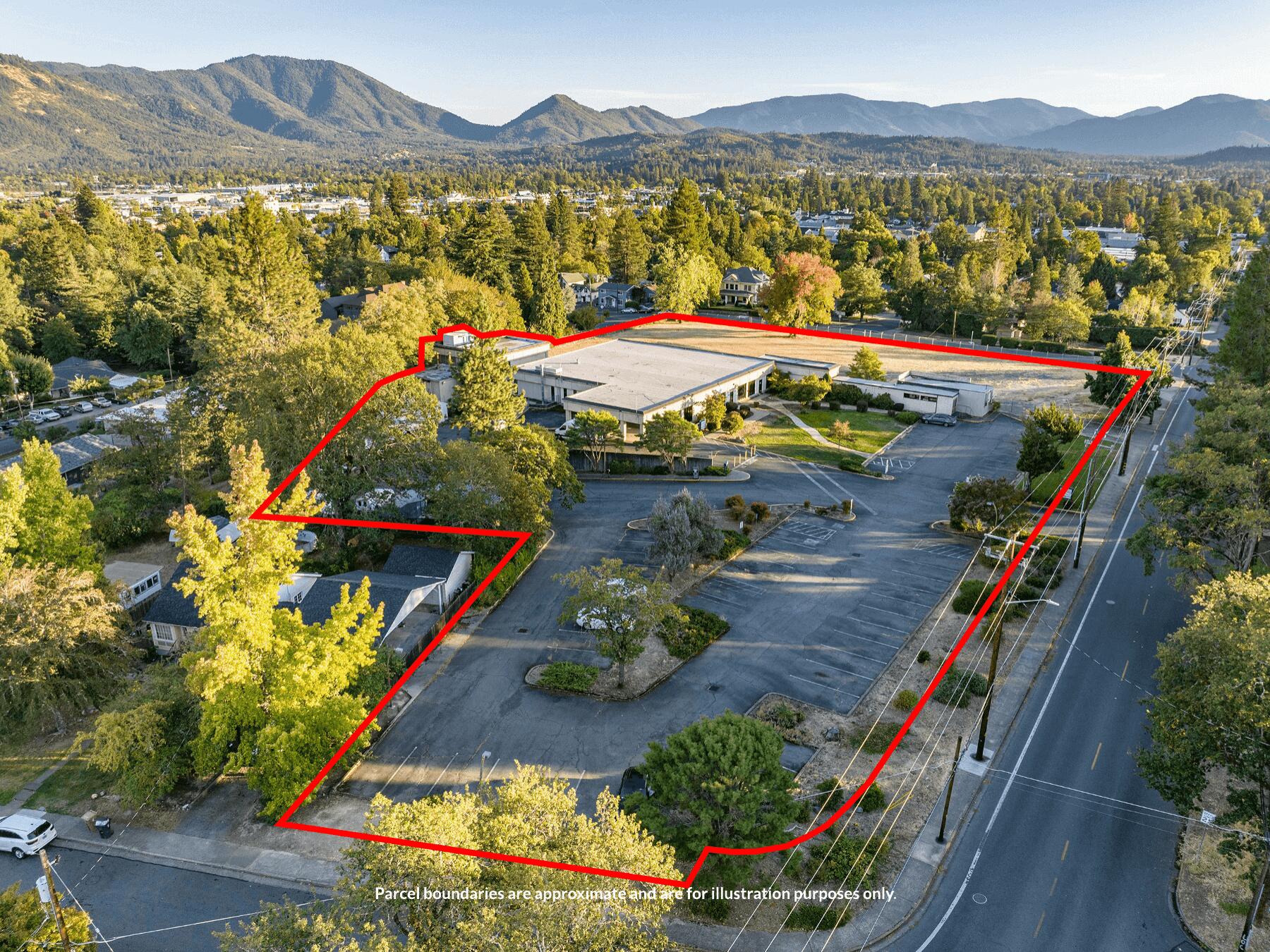 We're pleased to exclusively present for sale 715 NW Dimmick Street, a 4.05 ac redevelopment opportunity in beautiful Grants Pass, Oregon (the ''Site''). As a partial interest in the full ''Dimmick Campus'', the Site is available individually or alongside an additional 2.27 ac site (700 NW Dimmick - $1.3m - MLS # 220192485. Full site MLS # 220192484). The Site is home to Josephine County WIC and Public Health offices, housed on one floor of the existing 2-story, ± 19,541 SF concrete structure. County maint. occupies the lower floor, as well as servicing the concrete generator building (no value). The clear opportunity in the Site lies in the abundant, flat residential-zoned land surrounding the building, presenting a compelling opportunity to develop a wide array of multifamily or mixed-use product. Situated in an extremely supply constrained market, there is substantial upside at 715 NW Dimmick St! Josephine County has agreed to leaseback all or part - Contact brokers for more info.