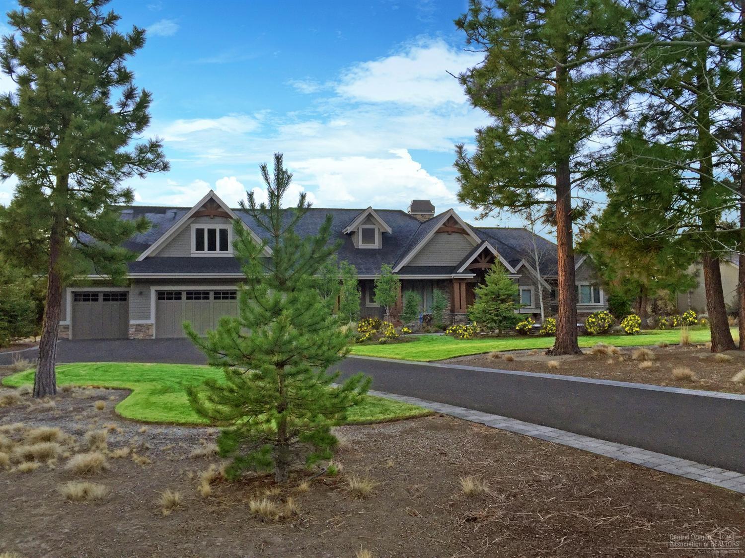 Exquisite NW style home by Hasenoehrl Custom Homes has everything your high end buyer is looking for. A dream home for entertaining. Large, flat, extremely private lot with endless views and lots of sun. On the main floor you'll find an enormous master suite, stately office, over the top gourmet kitchen, family room, dining room, plus 2 additional bedrooms and 1 1/2 baths. Upstairs is a huge bonus room and private guest suite. Oversized 3 car garage even has a dog wash!