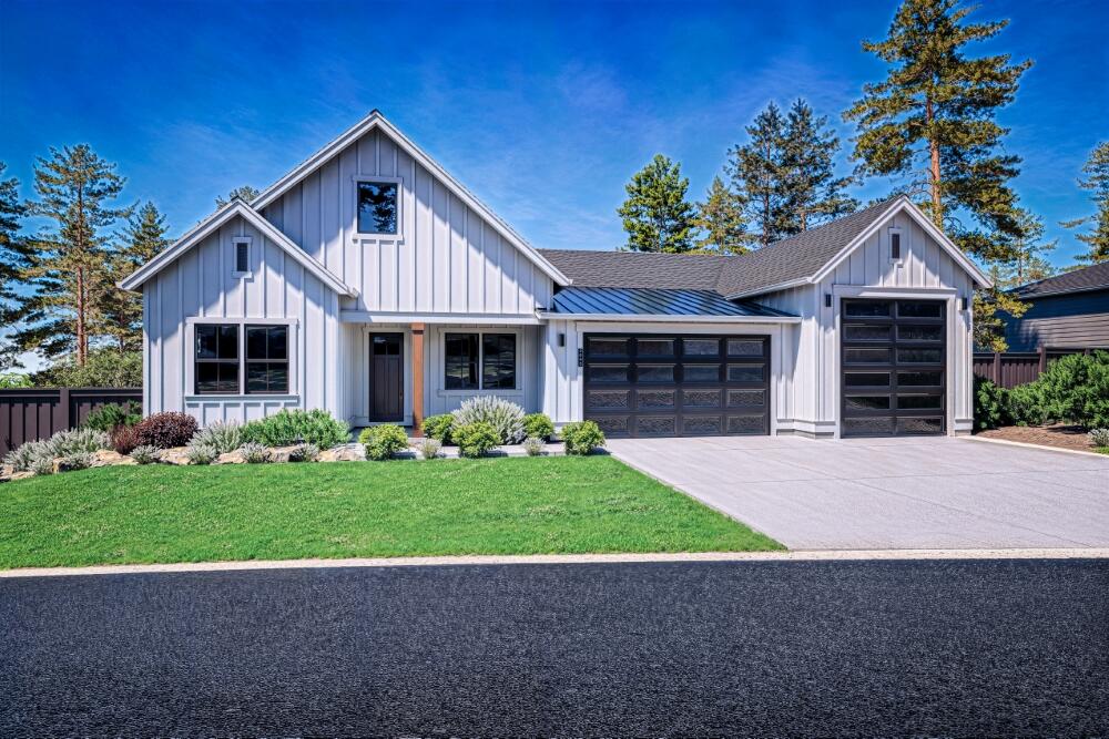 The Merrifield by Pahlisch Homes is a stunning new daylight basement floor plan that offers generous living space and modern sophistication. A large, elevated deck extends seamlessly from the main living area, perfect for entertaining or enjoying peaceful outdoor moments.
The chef-inspired kitchen is a true centerpiece, featuring premium JennAir appliances and elegant finishes throughout. Striking wood beams accentuate coffered ceilings in the great room , adding warmth and architectural charm.
The luxurious primary bath offers a spa-like experience with dual vanities, an oversized tiled shower, and a deep soaking tub for ultimate relaxation. For added versatility, the third garage bay boasts an impressive 11-foot door—ideal for securely storing a Sprinter van, boat, or other recreational gear.
Located just minutes from NW Crossing and with easy access to nearby trails, this home combines comfort, style, and convenience in one of Bend's most desirable neighborhoods.