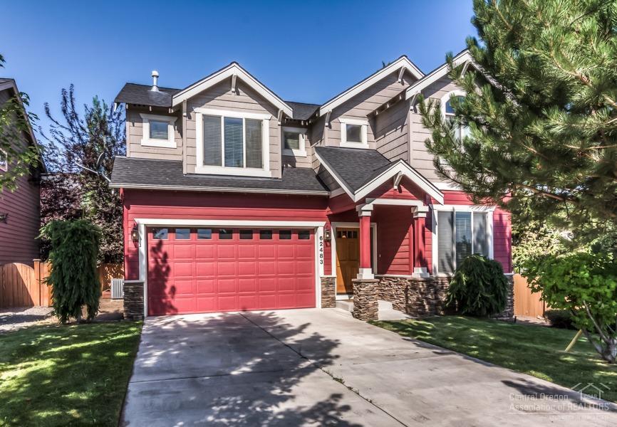 This home features beautiful hardwood floors, tile counters, stainless steel appliances, maple cabinets, and a large pantry. Great room with gas fireplace, four bedrooms with large bonus room makes this 2200 sq ft home feel quite spacious. Fenced yard with storage shed has room for kids and dogs to play, or a short walk to the park help make this house a perfect place for your family to call home.