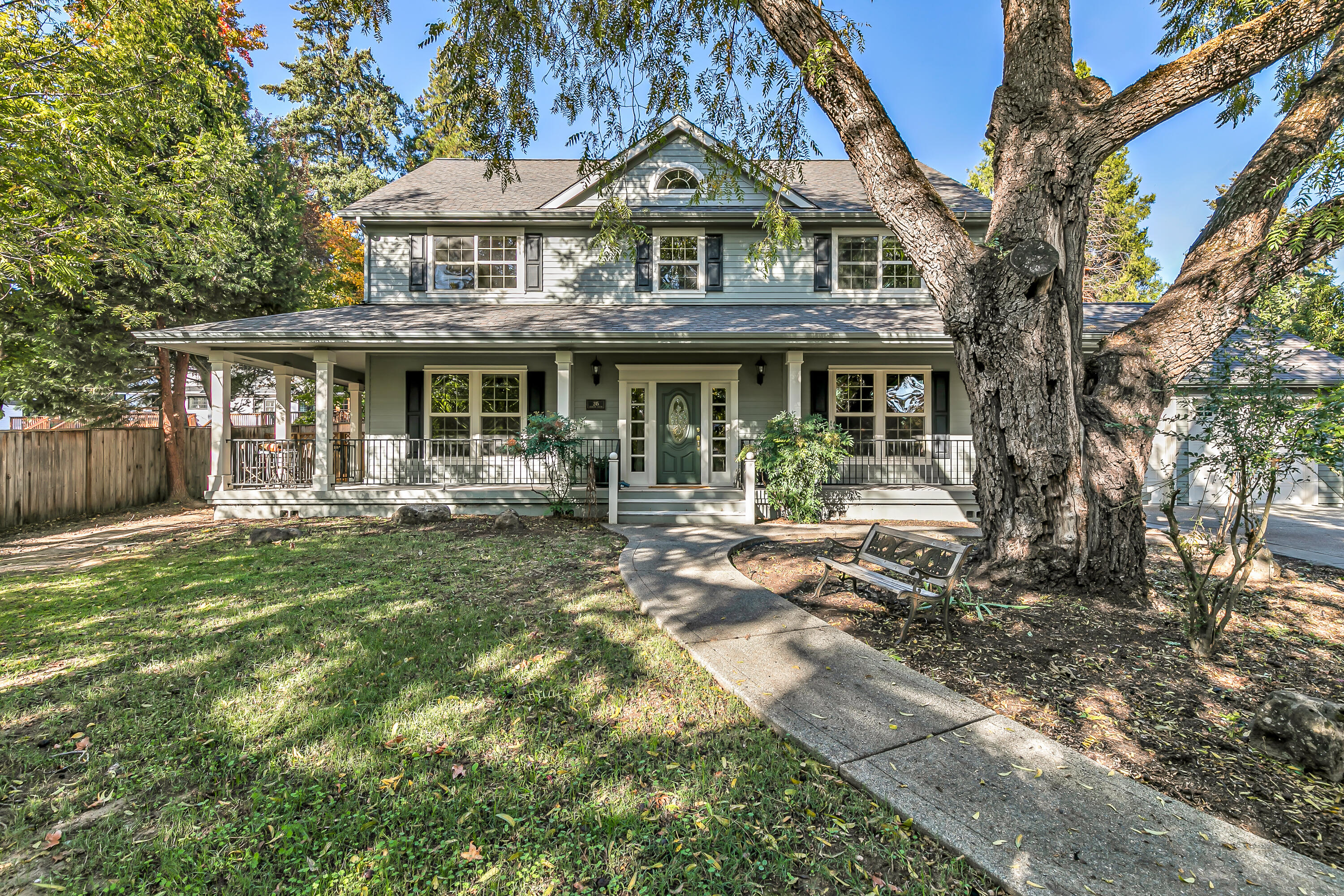 Welcome to your dream home in the desirable Nunan Square of Jacksonville! This 4 bedroom 3 full bath home sits far back from the road boasting a spacious open floor plan perfect for entertaining. Delight in the chef's kitchen featuring a gas cooktop and walk-in pantry, or host elegant gatherings in the large formal dining room. The central vacuum system adds convenience to your daily routine. Step outside to your very private, low-maintenance yard with a beautiful new patio, ideal for a fire pit and relaxing with friends. With an attached 2-car garage & extra parking, you'll have plenty of space for all your needs. Plus, you're just a short stroll from the charm of historic downtown, filled with delightful shops, restaurants, and cafes, along with the renowned Britt Music & Arts Festival. Don't miss this rare opportunity to embrace the perfect blend of comfort and lifestyle!