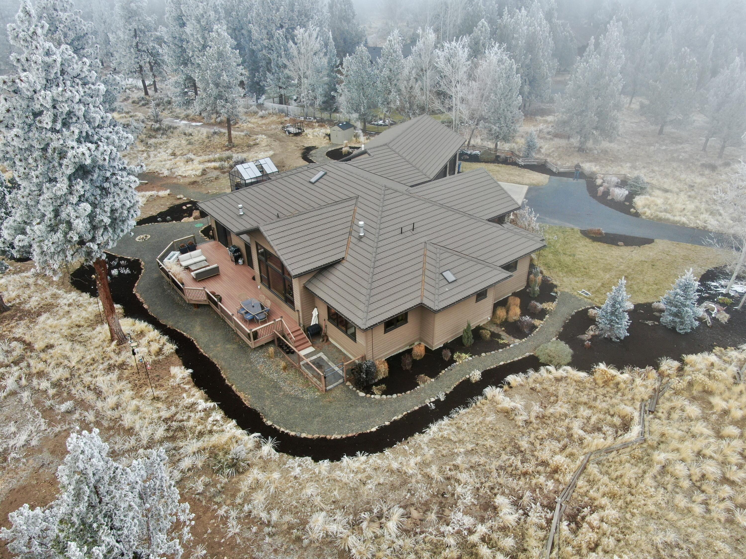 Gorgeous landscaping surrounds this immaculately cared for 2913 sqft home with Cascade Mountain Views. This well appointed home sits on 2.39 easy care acres and includes 3 bedrooms plus an office, 3.5 baths, and an outdoor gathering area with Mountain Views for every season! Private setting in one of Sisters best neighborhoods, yet only minutes to downtown. The home includes a 3 bay garage with storage and a greenhouse. Schedule your showing today!