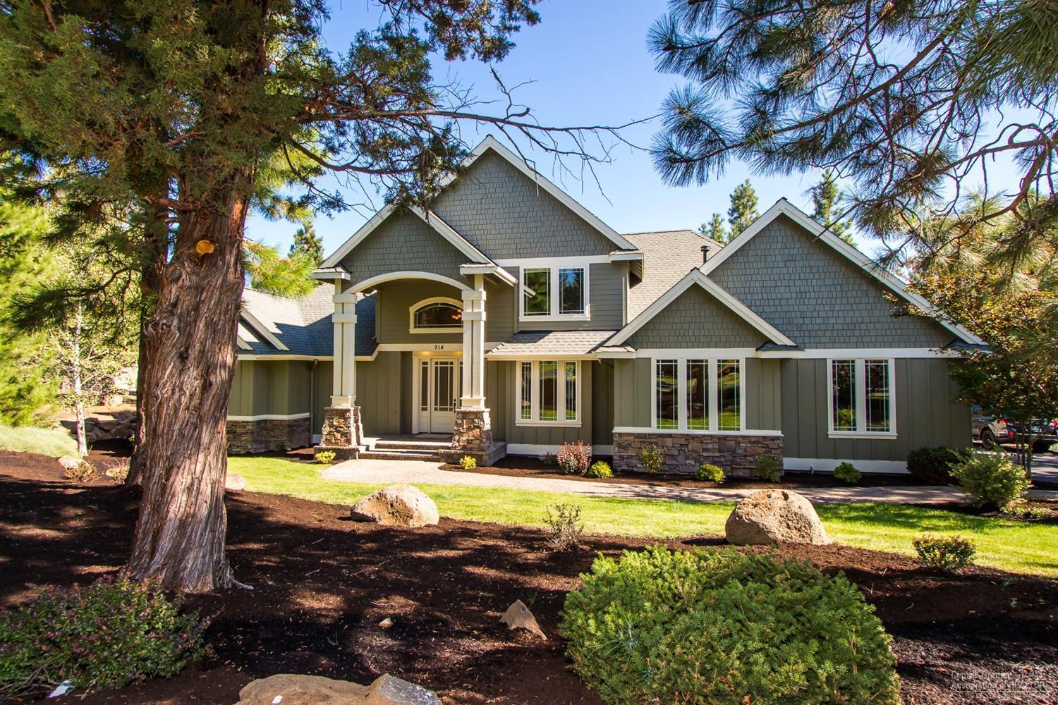 Beautiful Awbrey Park home on over half an acre. New exterior and some interior pant and flooring. It boasts four large bedrooms, three bathrooms and a big bonus room. The private back yard backs up to a common area for ultimate privacy and space. This was builder's own home so it sports all the bells and whistles! Three car garage and AC add to the appeal of this great home.