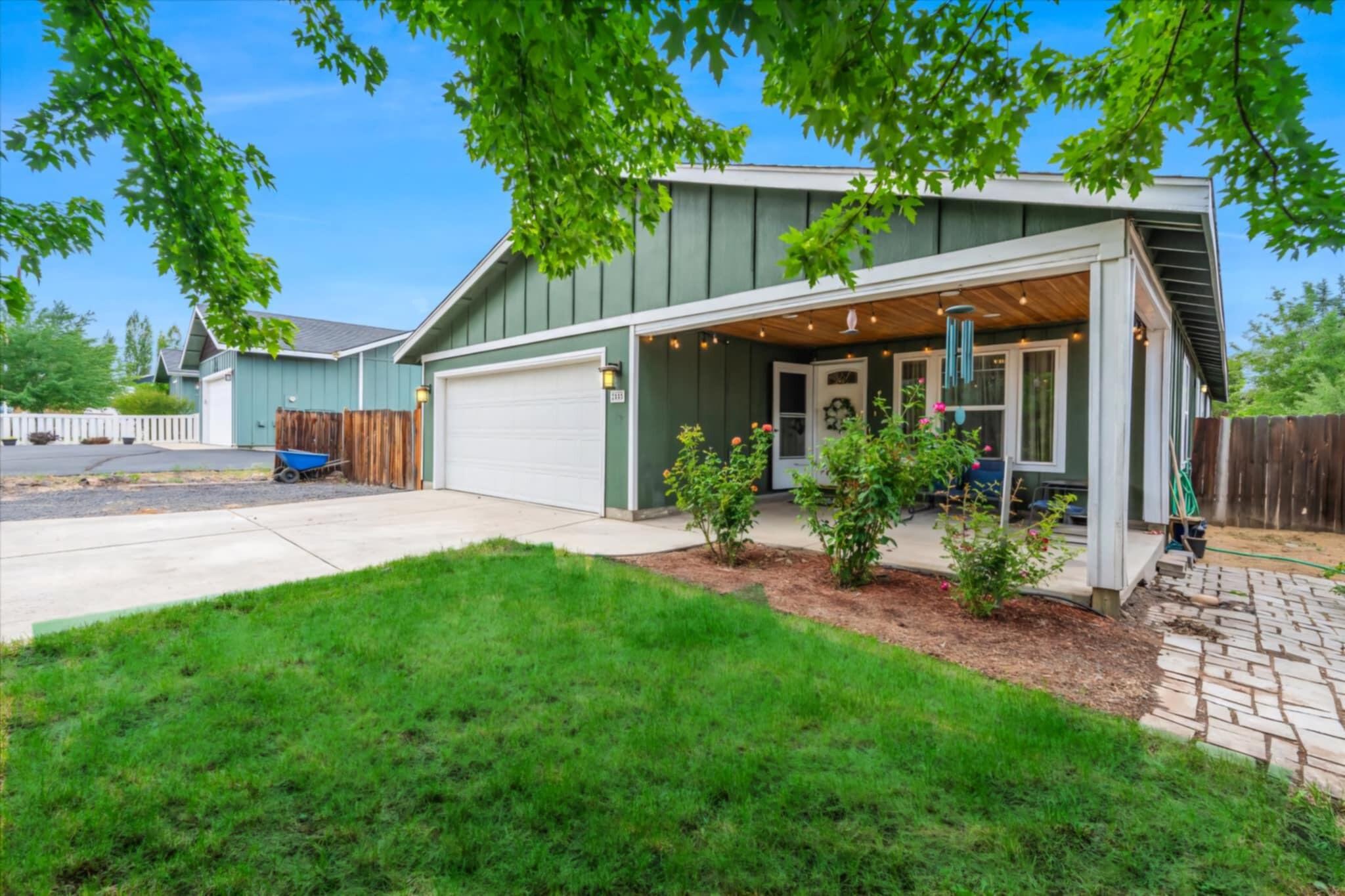 Step into comfort and style in this impeccably maintained 4-bedroom, 2.5-bath home. With 2,010 sqft of living space. Bright & Inviting: Freshly painted interior with warm, neutral tones, instantly move-in ready. The generous master suite provides a serene escape at day's end. Outdoor living elevates this home: Fully fenced & thoughtfully landscaped yard, your private oasis for gatherings, play, or quiet moments.
Spacious lot includes RV parking with a 30amp hookup and hot-tub ready power.
Nestled in Redmond, ''The Hub of Central Oregon,'' this home offers a peaceful suburban setting with quick access to outdoor recreation, local amenities, and downtown charm, with only a short 15min commute to Bend.