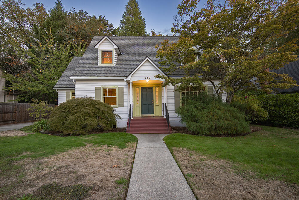 OPEN HOUSE: SATURDAY, NOVEMBER 15, from 11AM to 2PM. COME ENJOY A WALK THROUGH of this well-kept 3 bed, 2 bath, 2638 sq. ft. home. Take in the beautiful, unique features from when it was originally built, including tons of storage and original wood floors. On the main level you will find the living room very inviting with a cozy fireplace, a nice size bedroom and a full bathroom, a large dining room, very functional kitchen, large pantry, and laundry room. Upstairs you will find 2 huge bedrooms, one of which has an attached ''annex'' room - perfect for a nursery or home office, and large bathroom. The partially finished but fully-accessible basement makes for additional living space with family room, 2nd fireplace, and tons of storage. Perhaps a two family set-up? Outside: enjoy beautiful mature landscaping with a sweet patio, a 2-car garage with a solid workbench, a garden storage shed, and a fenced area for garden beds. Located on a generous .21 acre lot. Don't miss this one!