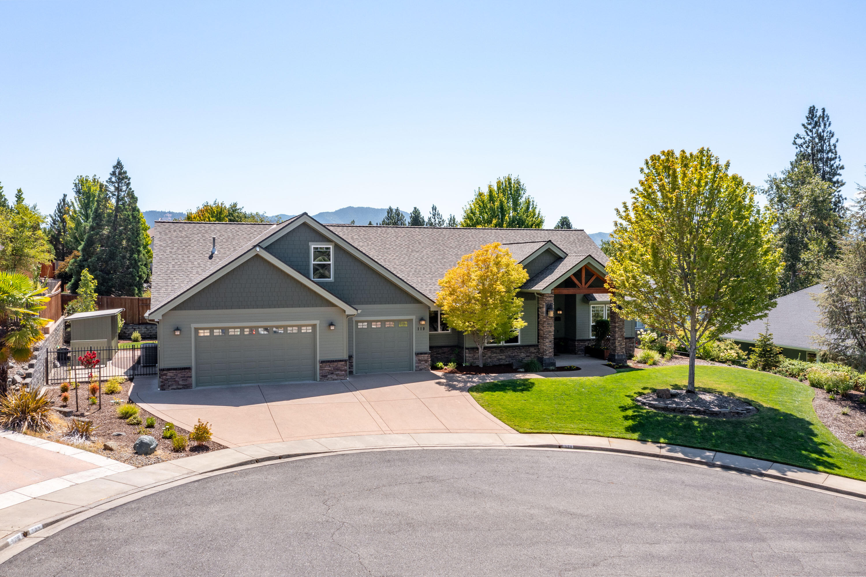 Stunning 4BD/3BA custom home located in one of the area's most desirable neighborhoods. Enjoy tons of natural light, beautiful views, and a spacious, thoughtfully designed layout. The home features upgraded appliances, a private backyard, and a new roof (2025) with a 50-year transferable warranty. Additional updates include fresh exterior paint, hard-wired security camera system, and a full landscaping remodel completed in 2023 with new sprinkler, drip, and drainage systems. A new fence was installed in 2023 to enhance privacy and curb appeal. This home offers the perfect combination of comfort, quality, and modern upgrades in a prime location. Whether you're entertaining guests or enjoying quiet moments at home, you'll appreciate the care and attention to detail throughout. Don't miss your chance to own this move-in-ready gem!