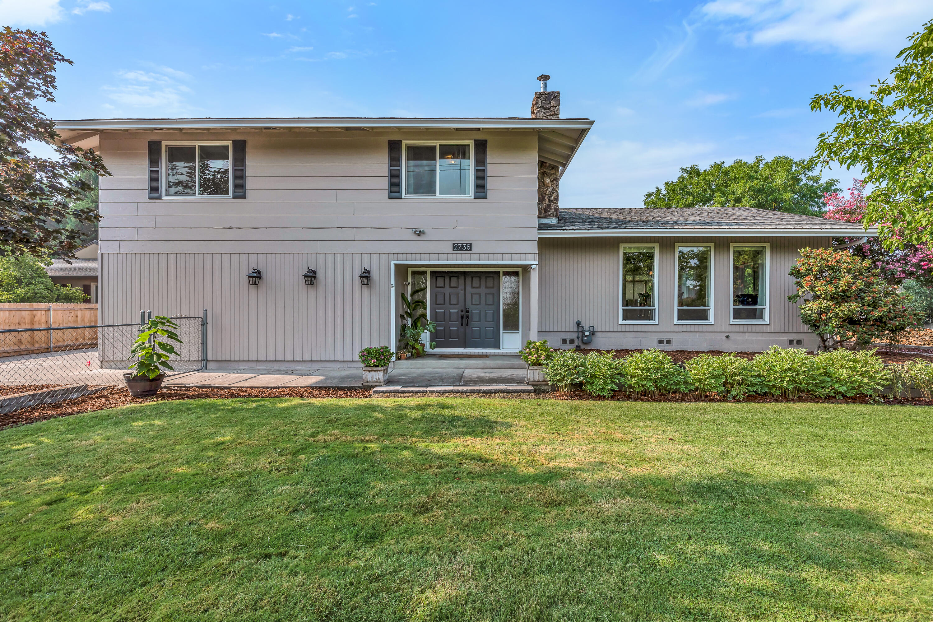 Location, location, location! This beautifully updated 2,391 sq ft home sits 
on a spacious 0.49-acre corner lot in the highly sought-after Lone Pine School District of 
East Medford. Featuring 3 bedrooms, 2 bathrooms, and a versatile 4th room perfect as a 
den, office, or playroom. Enjoy an open, bright kitchen, new HVAC system, and a primary 
suite with dual closets and a private deck overlooking the solar-heated in-ground pool. All 
bedrooms offer walk-in closets, and the home is filled with ample storage throughout. 
Outside, you'll find mature landscaping, fruit trees, a level yard, RV parking, an oversized 
12x34 shop, an attached carport, and a 2-car garage. A private well services the garden and 
irrigation, making this an entertainer's dream. This one truly has it all—don't miss your 
chance to call it home. Schedule your showing today!