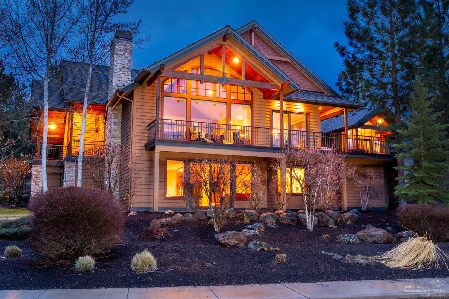 Dreamed of living in Beautiful Westside Bend? This charming custom 4 bedroom, 4.5 bathroom Awbrey Butte home has it all. The open floor plan and a gorgeous mahogany deck with hot tub is grand for entertaining inside or out while enjoying views of the Cascades. Detail is not spared in the gourmet kitchen with slab granite and stainless appliances, 2 main floor master suites with walk-in showers and walk-in closets, a main floor laundry and separate office with beautiful built-is which is closed off by lovely French doors. There are 3 stone gas fireplaces! Down stairs you will find a large game room, additional private bedroom and bath and heated storage for all your Central Oregon activities. The oversized 3 car garage has additional stored accessed by a lift. Plus, there is a garden shed and 2 additional enclosed storage areas for all your toys. Mature landscaping can be enjoyed from an additional patio off the back. Great westside location close to downtown and the mountains!