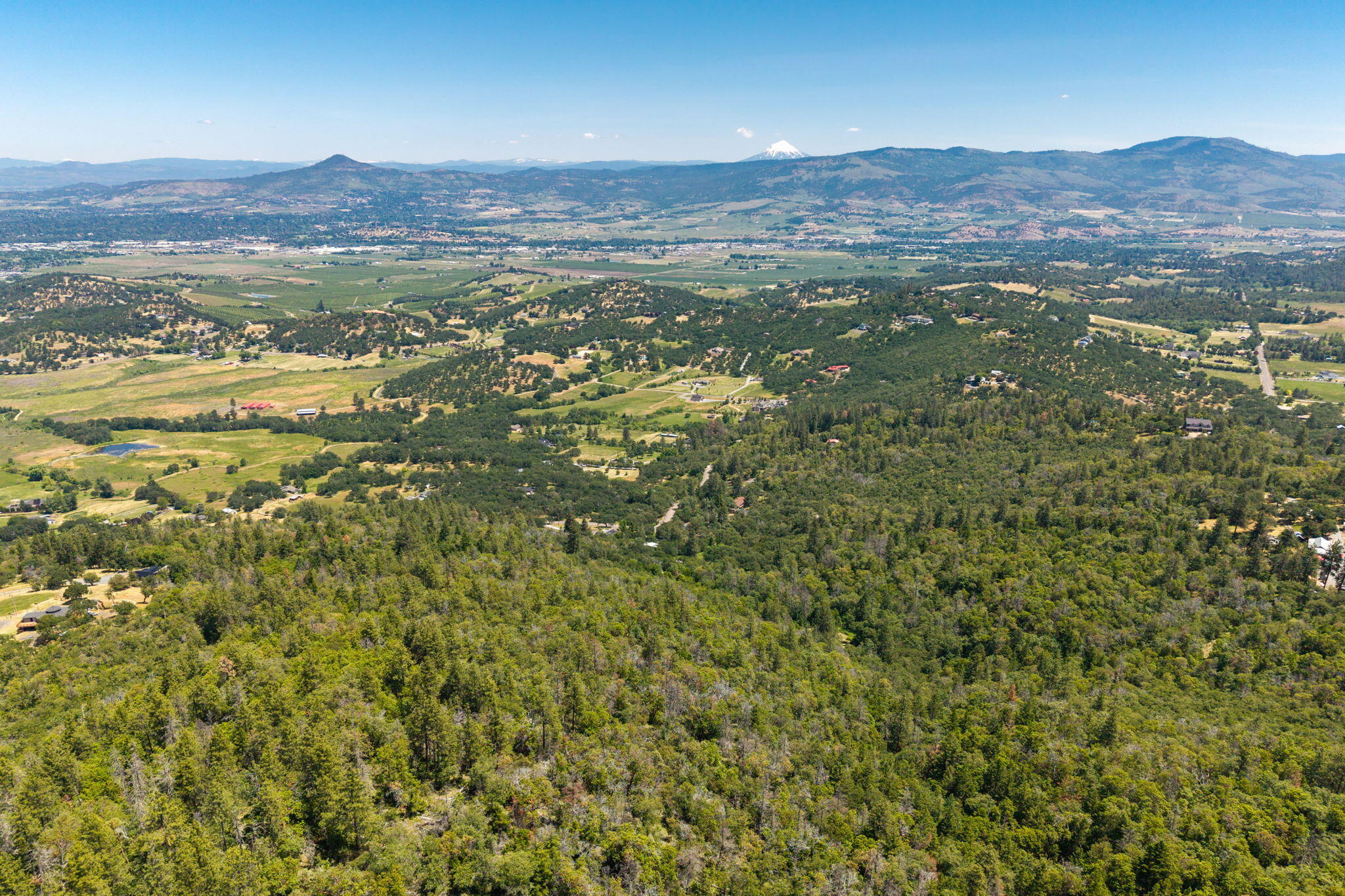 Million-dollar views and unmatched privacy await on this stunning 40-acre parcel just minutes from I-5, the Medford International Airport, and the vibrant communities of Jacksonville and Ashland. With homesite approval already in place and power at the building site, this gated property is ready for your dream home, retreat, or investment. Enjoy the best of Southern Oregon living - abundant wildlife, peaceful surroundings, and panoramic views - while still being close to shopping, dining, and medical services. Contact the listing agent for details on the septic approval process. A rare opportunity to own scenic, buildable land in a premier location.