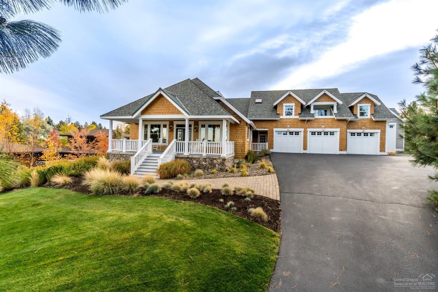 Beautiful Cape Cod style home on .82 acres w/views of the Cascade Mtns. The home is 4054 sf with 5 bdrms & 4.5 baths. Open & spacious, light & bright with all the upgrades in the gourmet kitchen, granite, stainless appliances, large pantry, open to family rm w/gas fireplace. 4 car garage is 2802 sf & includes an attached 50x20 sf RV garage. Upper level includes 2 bdrm suites & kitchenette. An unique widows walk provides views from the roof. The adjacent lot is .96 acres & also for sale. (MLS:#201710536)
