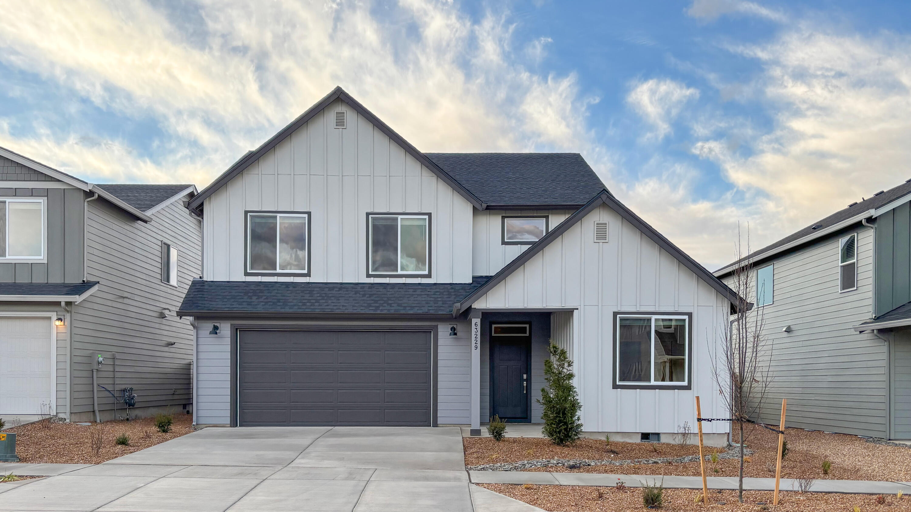 This new construction Larwood floorplan features a generous open floorplan that serves as the focal point of this two-story home. It's located in Acadia Pointe, a new community in NE Bend with easy access to shopping, dining, and local parks. Inside, the great room, kitchen, and dining room flow together and open to a patio through sliding glass doors. Near the entry is a secondary bedroom ideal for overnight guests or household members who need more privacy. Three more bedrooms surround a loft upstairs. The Everything's Included® package adds AC, a refrigerator, blinds, and a washer and dryer, at no extra cost. Photos are of similar or model home so features and finishes will vary. Taxes not yet assessed. Located on Homesite 95, this home is expected to be complete in December 2025! *Below-market rate incentives available when financing with preferred lender.*