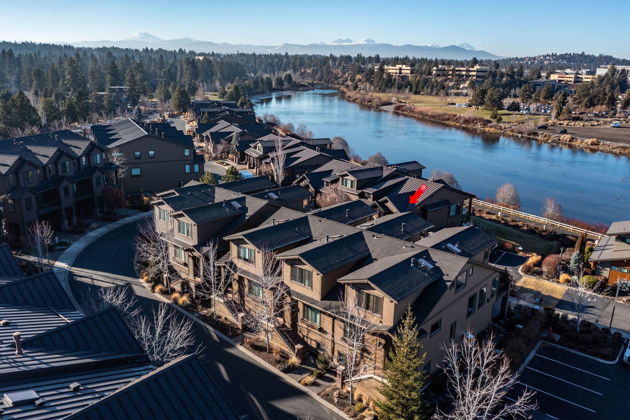 ** Back on Market** At no fault of the seller or home condition. Welcome to this beautifully maintained townhome in Deschutes Landing, offering fantastic views of the Deschutes River and the Cascade Mountains. This home perfectly
blends natural beauty with modern convenience, making it an ideal vacation getaway or permanent residence. Step outside to your private deck to unwind and enjoy the
peaceful surroundings, or explore the nearby river trails for hiking, biking, kayaking, and floating. With easy access to outdoor recreation and a prime location near the
river, shopping and dining this property offers the perfect combination of tranquility and adventure.