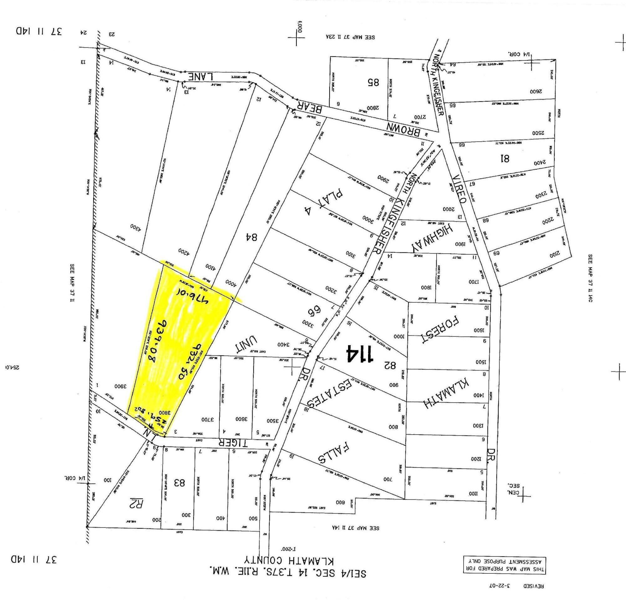 Klamath Falls Forest Estates Hwy 66 Unit Plat 4 - Land