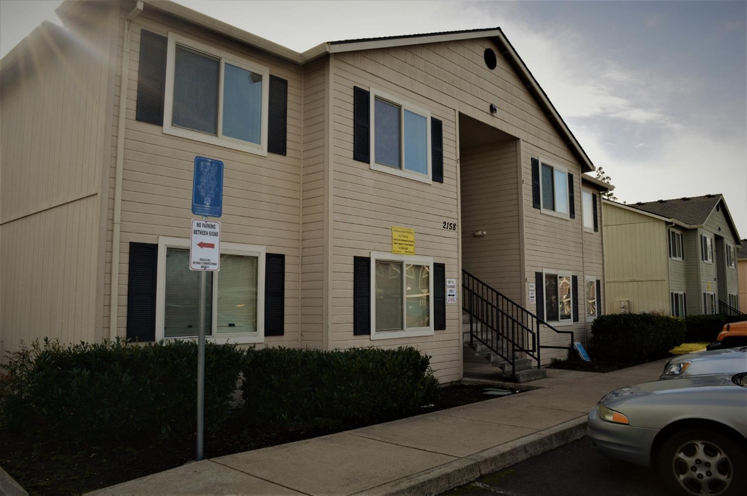 Here's your opportunity to own a multi-family property in East Medford. Desirable East Medford 4 plex. All units are 2 bedrooms, 2 baths, single level both lower units have laundry utility areas, 2 lower units have patios & 2 upper units have balconies. Each unit includes range/oven, refrigerator & dishwasher. Units have natural gas heat and water heaters.