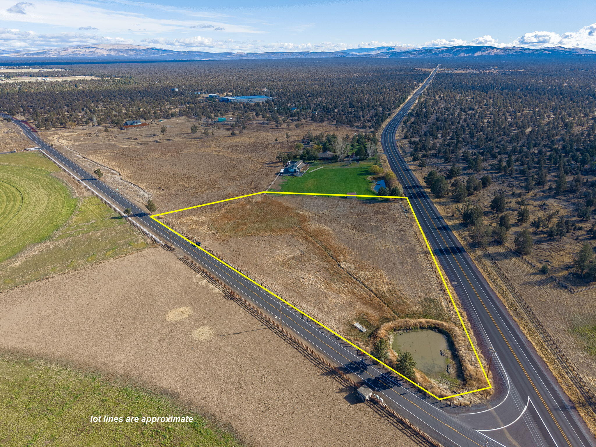 Buyer can now apply for a Conditional Use Permit. Soil Samples show poor farm soil. Check with County for next steps! Just south of Bend off Hwy 20. Irrigation for 3+ acres. Zoned EFUAL Deschutes county.
