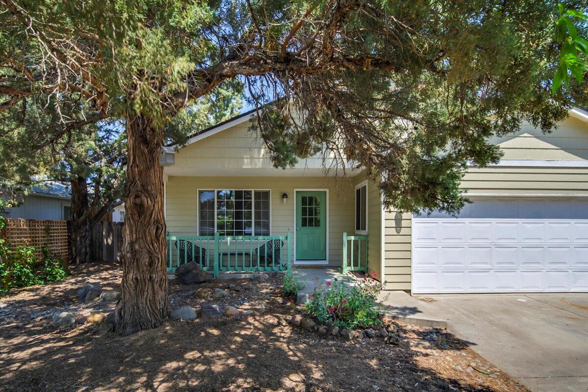 Cozy NE Bend Home on a peaceful Lot! Nestled in a quiet cul-de-sac street near Mountain View High School and St. Charles Medical Center, this well-maintained home offers comfort, convenience, and value. Enjoy a spacious vaulted living room and well laid out home. The fully fenced yard is backyard is a blank canvas for you to build your perfect oasis—perfect for entertaining or relaxing. Brand new roof just installed! Schedule a showing of this Gem today!