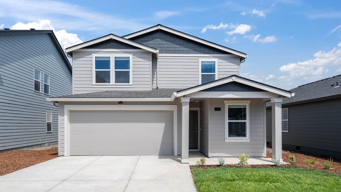 A new DR Horton community in beautiful Medford! The Berkshire home is a 4 Bedroom 2.5-bathroom 2 story home with a 2-car garage! Open concept floor plan with Quartz countertops, premium laminate flooring, stainless steel appliances with large island and pantry! Hi-efficiency furnace, Smart home package and a home warranty, we've got you covered! See sales agent for more details. Sales office hours are 9:30AM-4:30PM Saturday-Wednesday. Renderings and photos are representational of the plan, but not actual home. Specs, features, colors and masonry vary.