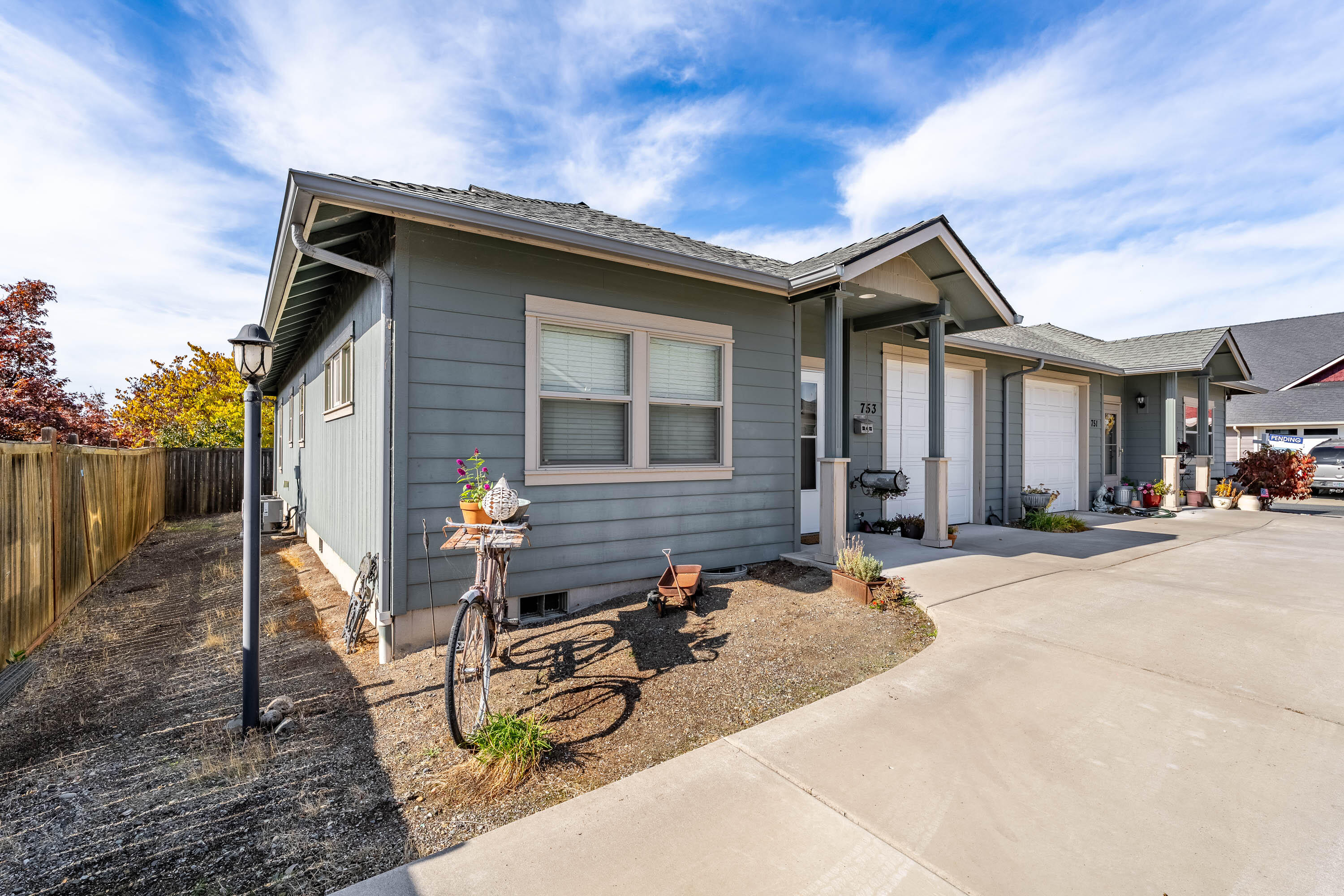 If easy living in Southern Oregon is what you are after then this is the one. This beautifully maintained condo is located in a highly desirable 55+ community, and features 2 bedrooms, 1 large bathroom, and 1021 sq.ft.. The bright open floor plan includes a large living area and an awesome kitchen with granite countertops, plenty of cabinetry, and a generous workspace. This  area is perfect for cooking or entertaining or just relaxing.  The cozy patio is perfect for your morning coffee or quiet evenings. The finished out one car garage includes plenty of overhead storage and is completed with an epoxy floor. Conveniently located next to the famous Rogue River and the All Sports Park for your fun outdoor activities. Call for your viewing!!