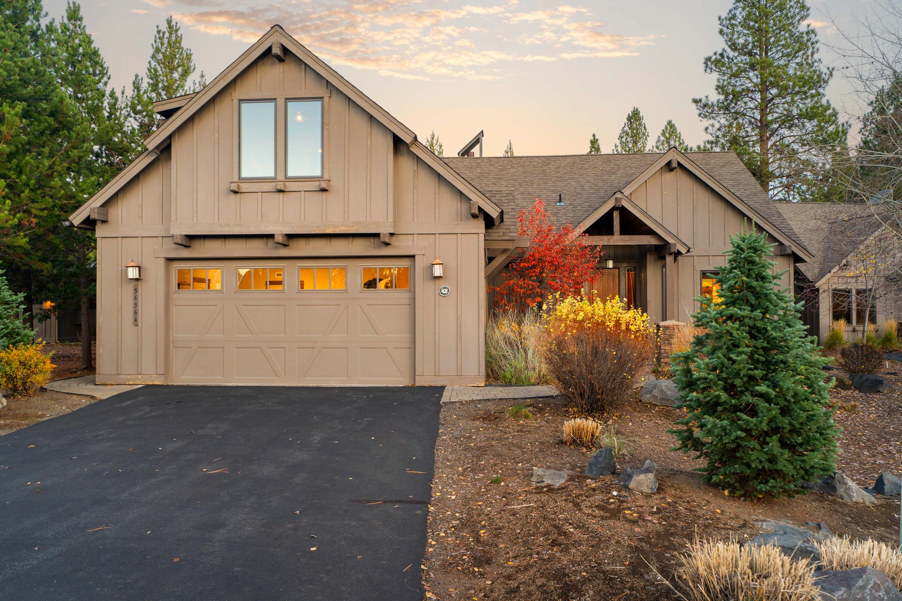 Timeless charm meets resort-style living in this 3-bedroom Caldera Cabin. Offering 2  en-suites and a den on the main plus an upper bonus room with adjoining bunk room and full bath. The great room features beams, classic stone gas fireplace and a kitchen with slab granite and knotty alder cabinetry. Enjoy a hot tub, gas firepit and outdoor dining on the paver patio- providing a private and serene outdoor living area for ultimate relaxation. Cabin 42 location can't be beat - ideally located steps from highly-sought after community amenities including the Lake House restaurant, Quarry Pool & Fitness and Caldera 9-Hole Golf. Enjoy relaxation and recreation at the new Forest House and Forest Park. Well-performing vacation rental for 4+ years averaging $86K in revenue - offered turnkey and ready for its new owners!