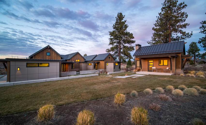 Tucked away in Bend's premier resort community of Tetherow, this gorgeous, modern home boasts an amazing open concept floor plan with 3 bedrooms, 2 of which have bathrooms ensuite bathrooms and a spacious master bedroom as well as an office. Master bath features large soaking tub, walk in tile shower, dual vanities, heated floor and large walk in closet. If the open-concept living area doesn't ''wow'' you enough, step out back to amazing Cascade Mountain views from the hot tub and fire pit. This property also features a 444 sq. ft. Casita. With plenty of builder upgrades this lightly lived in property is perfect to call home.