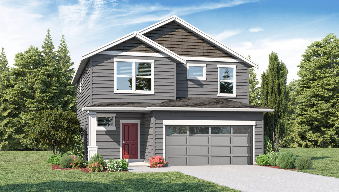 New construction in Bend! Model home located next street over at 20592 Button Brush Ave.  Monrovia is located near Sun Meadow and Alpenglow Park, and offers a convenient location close to shopping, dining, and schools. The Hawthorne is a stunning two-story home featuring 4 bedrooms and 2.5 baths. The open-concept layout includes a spacious great room with a cozy fireplace, a dining area, and a gourmet kitchen with solid quartz countertops, stainless-steel appliances, a gas range oven, dishwasher, and microwave with hood vent. Upstairs, enjoy the convenience of a laundry room and a primary suite with a walk-in closet and en suite bath, complete with a double vanity and walk-in shower.  Special rates and closing costs with use of builder's preferred lender. Photos are representative of the plan; features and specs may vary.