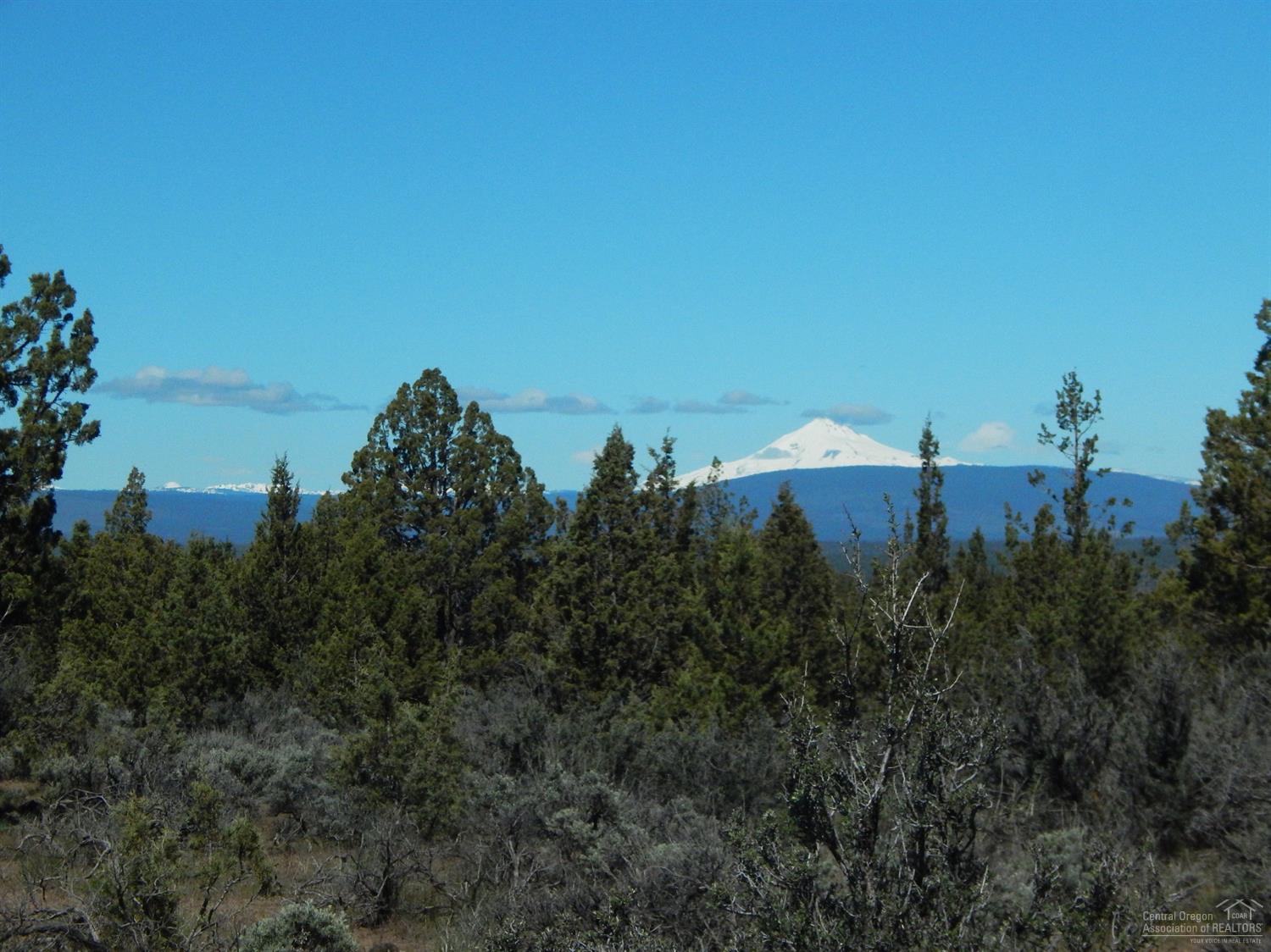 Build your dream home on this private, flat 9+ acre lot bordering public lands. Hiking, biking, golf, rock climbing, and other outdoor pursuits are nearby. Located in the desirable Lower Bridge Estates, property has views spanning the snow capped Cascade to the Ochocos, including Smith Rock. Close access to the Deschutes River is across the street through public land for excellent fly fishing.