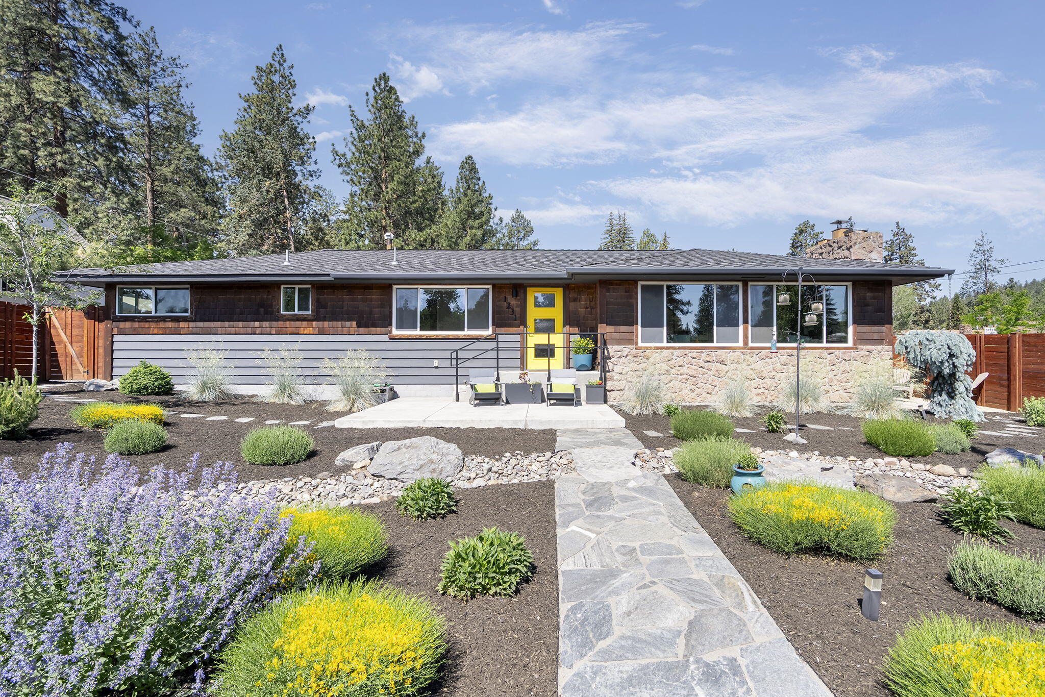 Prime Westside Location + Development Potential! Move right in or take advantage of this rare opportunity to develop up to 8 units on a .25-acre corner lot in the heart of Bend's westside. This charming, updated ranch offers 3 bedrooms, 2 bathrooms, an office, and 1,508 SF of light-filled main-level living plus a 1,508 SF unfinished basement with expansion potential. Thoughtful upgrades include a newer roof, energy-efficient windows, updated siding, water heater, a beautifully remodeled kitchen with modern finishes, and a refreshed primary bath. Outside, enjoy a fully fenced, landscaped yard ideal for entertaining, a 780 SF 3-car garage, spacious driveway, and RV parking with power. Located close to parks, schools, and all the westside amenities Bend is known for. A truly versatile property—ideal as a primary home, investment, or future development site. Don't miss this exceptional chance to own a standout property in one of Bend's most desirable neighborhoods!