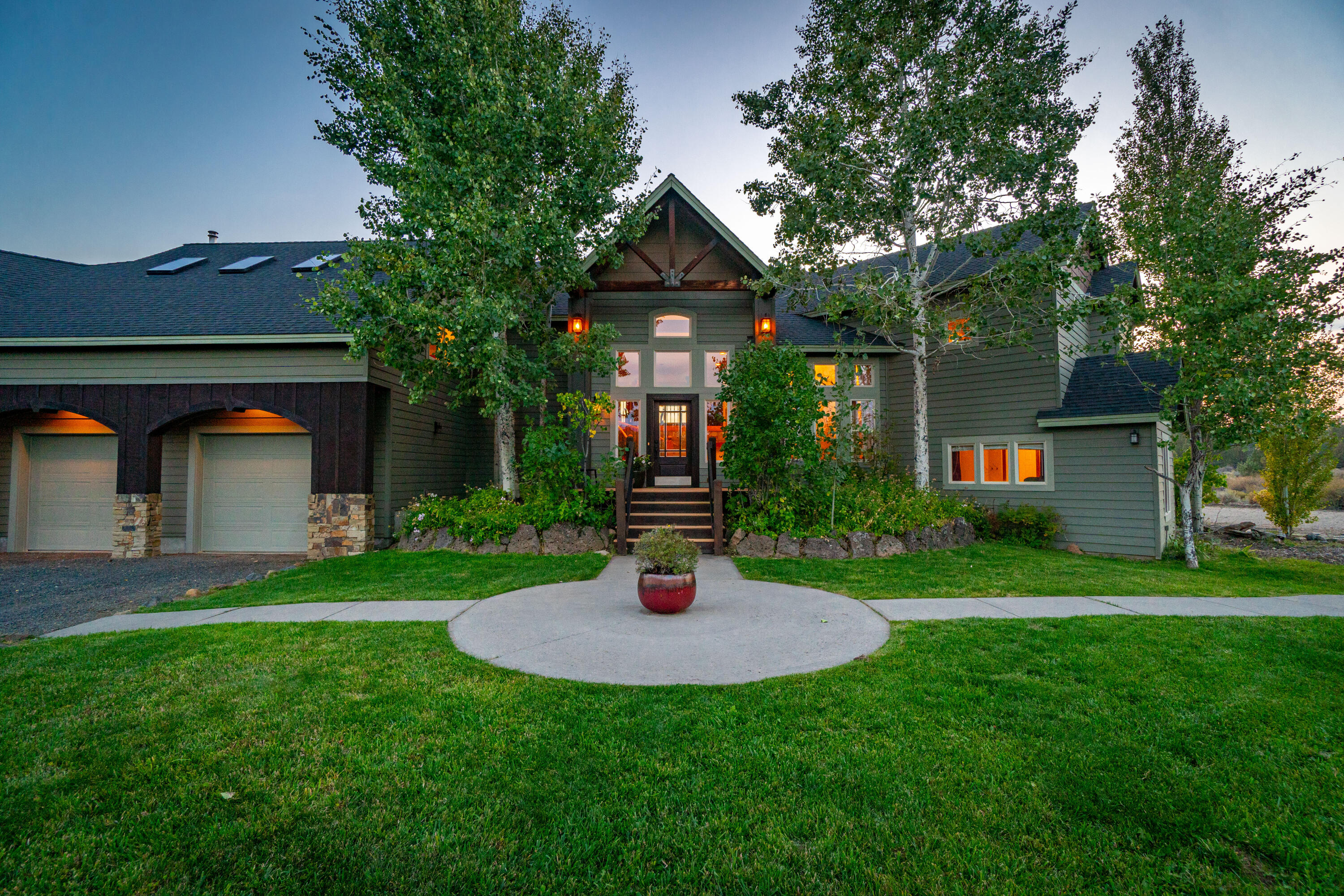 Sellers' motivations are now reflected by this amazing price reduction!  What a great value! 
One of a kind Luxury Hobby Farm on 10 acres offering stunning mountain views, cinematic vistas and the pastoral life you have always dreamed of! Enjoy spectacular sunsets from the abundant windows and decks of this gorgeous NW style home.  Dramatic staircase entry, office w/rich stone and wood accents. Open great room, dining area and upgraded Chef's kitchen w/large pantry. Primary Suite with private deck & luxury bath.  Bonus room above a 3 car garage.  Downstairs are 3 bedrooms, 2 baths and large living area. Beautifully landscaped backyard w/ pond and waterfall, grassy knoll w/ fire pit, volleyball court and fenced garden. 729 ft detached studio, rustic barn with caretaker apt, multiple spaces for animals and storage, arena and trails.  Borders BLM and is your Central Oregon dream come true!  Home needs some updating, new carpet and some repairs.   No commissions paid on seller concessions.