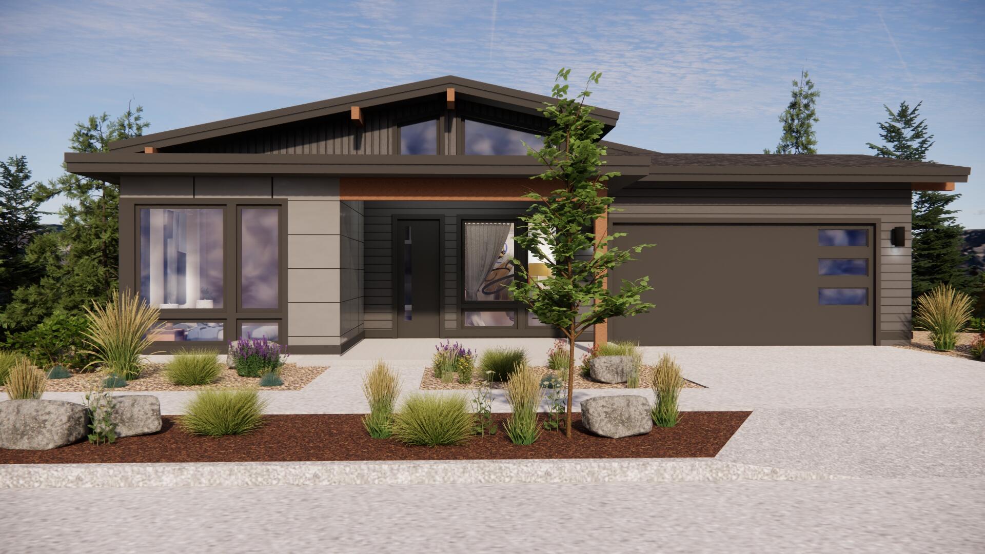 Located in the sought-after Talline neighborhood, Lot 38 offers 4 bedrooms, 3.5 bathrooms, and flexible living across two spacious levels, including a permitted, rentable ADU for added income or multigenerational living, plus a massive third garage bay perfect for gear storage, a workshop, or outdoor toys. Inside, the open-concept main floor centers around a stylish kitchen with premium appliances, ideal for everyday living & effortless entertaining. The private primary suite features a spa-inspired bath and walk-in closet, while three additional bedrooms provide plenty of space for family, guests, or a dedicated home office. An outdoor covered balcony and the expanded garage setup complete this modern Bend home, surrounded by trails, parks, and everyday adventure. Live close to nature with all the comforts of new construction in West Bend's Talline community.