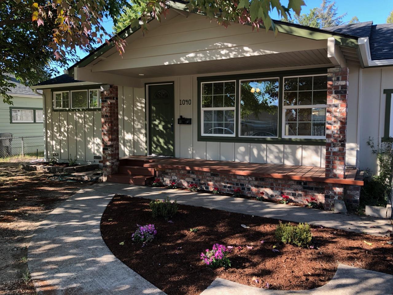 New, new new! New roof, new exterior paint, new doors, new interior paint, new flooring, new LED lighting throughout, new kitchen cabinets, new granite counters, new stainless appliances and new bathroom. This 2/1 has a great bonus room. Use is either as a family room, formal dining, craft room, den or a possible 3rd bedroom. Large laundry. Oh, I almost forgot, new water heater, new HVAC, water line replaced in early 2000s, and nice sized shed that could be used for a workshop. Ready to go!