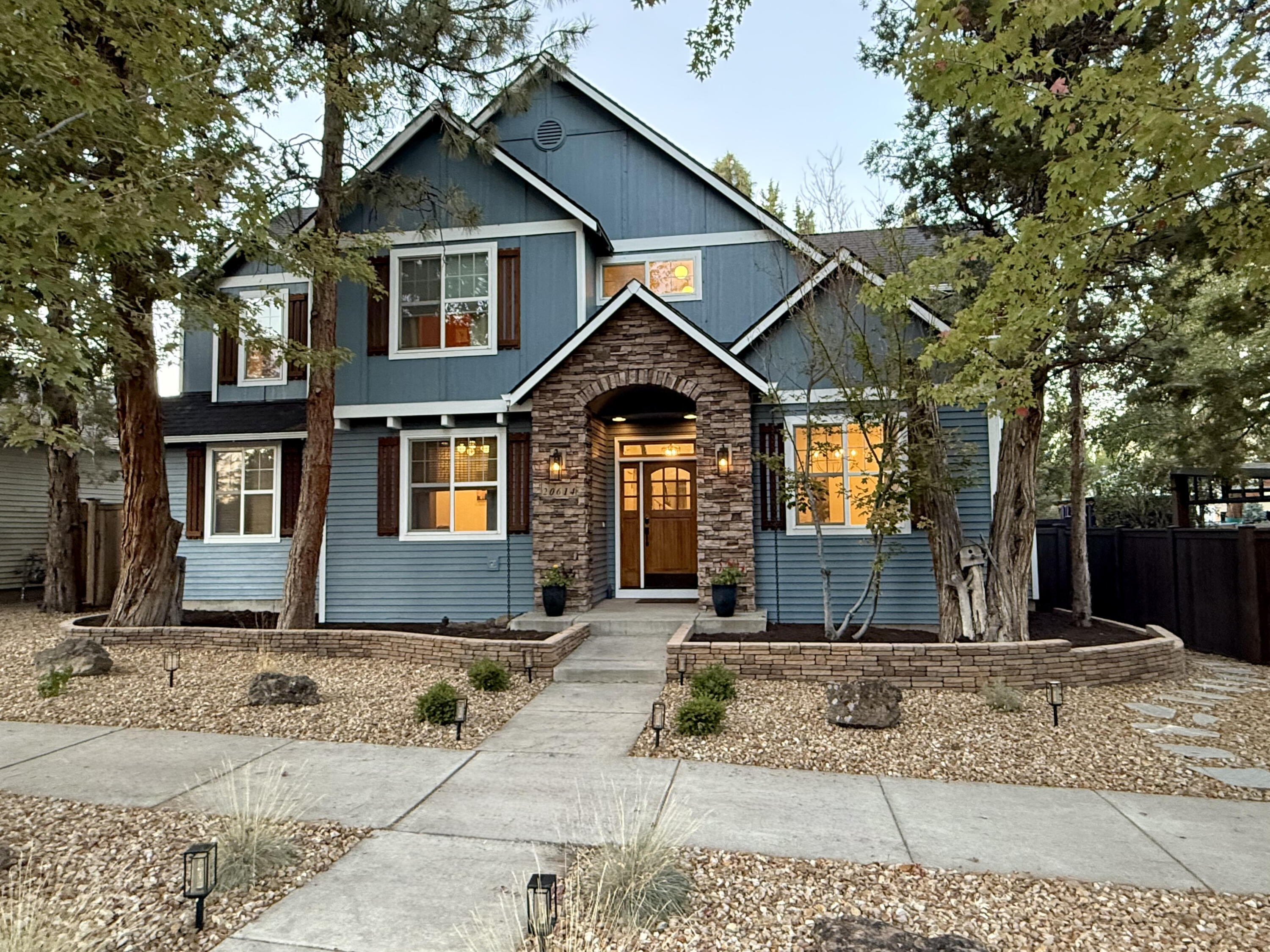An exceptional layout and beautifully updated details create the perfect balance of form and function. With 4 bedrooms plus a private office, the thoughtful floor plan provides room for both work and play. The 4th bedroom is oversized, making it perfect as a bonus or recreation room, giving the whole family flexibility to gather or retreat.  Recent updates showcase the home's style and quality, including an updated kitchen with quartz countertops & stainless-steel appliances, a striking mason-built stone fireplace framed by custom built-in cabinetry and shelving, beautiful hewn stone form flooring & a new roof soon. Fresh interior and exterior paint, updated lighting throughout the home, & a low-maintenance xeriscape yard complete the package—designed for beauty, convenience, and ease of living. Just minutes to parks, playgrounds and 37-acre Alpenglow Park with trails, bouldering, splash pad & dog park.  A perfect balance of elegance and livability—this home is ready to welcome you.