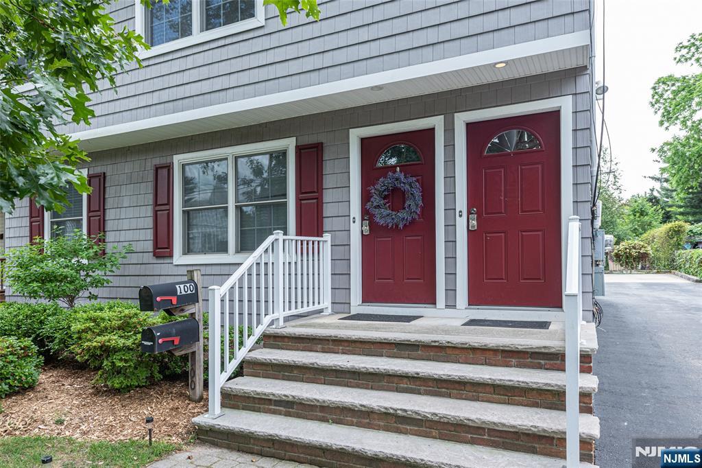 Unique second floor apartment with an open floor plan that was professionally painted and cleaned. It offers a primary suite with Bath(SS) and a second bedroom plus a full second full bath and an in unit laundry. Each bedroom has a nice size closet. The granite and maple kitchen boasts of stainless appliances with an island with seating for four and access to the deck. A huge bonus is the third floor great room. (Approx 18 X 24) and basement storage which is accessed via an exterior door. Amenities includes two onsite parking spots(tandem), central air, and hardwood floors. Landlord requires a credit check, interview, references and tenant insurance. Landlord handles the lawn maintenance and snow removal. No pets or smoking, Move In Ready and minutes to town, park and short ride to NJ Transit station.