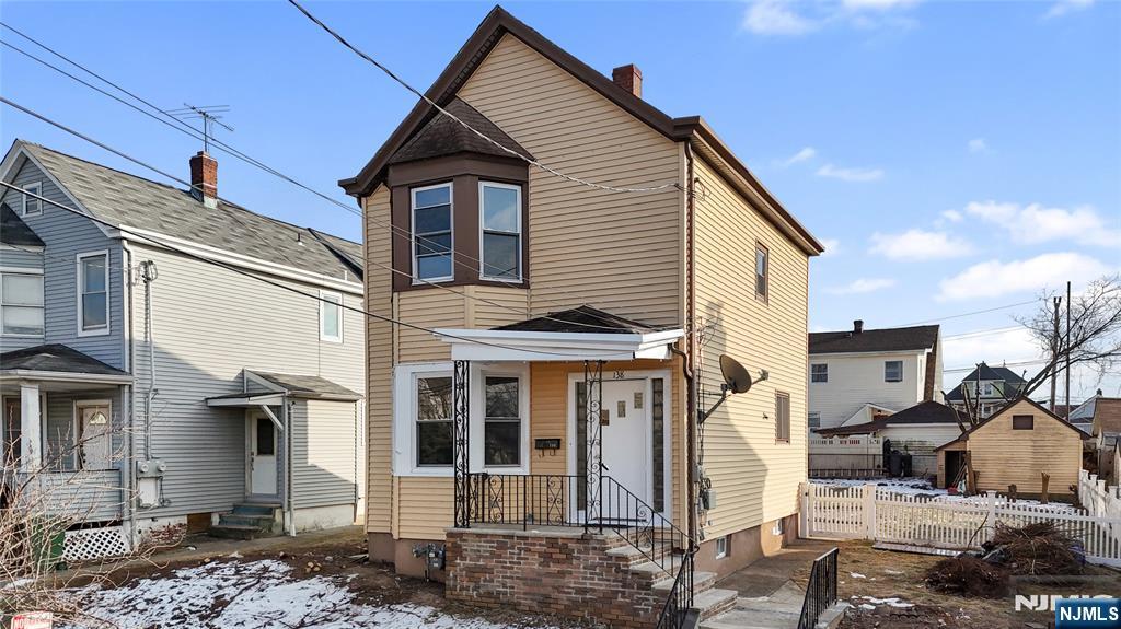This vacant, 2 bed/1 bath, single-family residential (being sold AS-IS) is situated down the street from the heart of Garfield. Plauderville Train Station is within a 3 min walk, for easy access to NYC! This property is zoned R-1, for a single and two-family residential, for the option for changes in the future. Route 46 is a mile from the property, as well as quick access to route 80, Parkway, Turnpike and Rte 17. The house has central air and gas boiler. Buyer will be responsible for obtaining CO and fire cert.