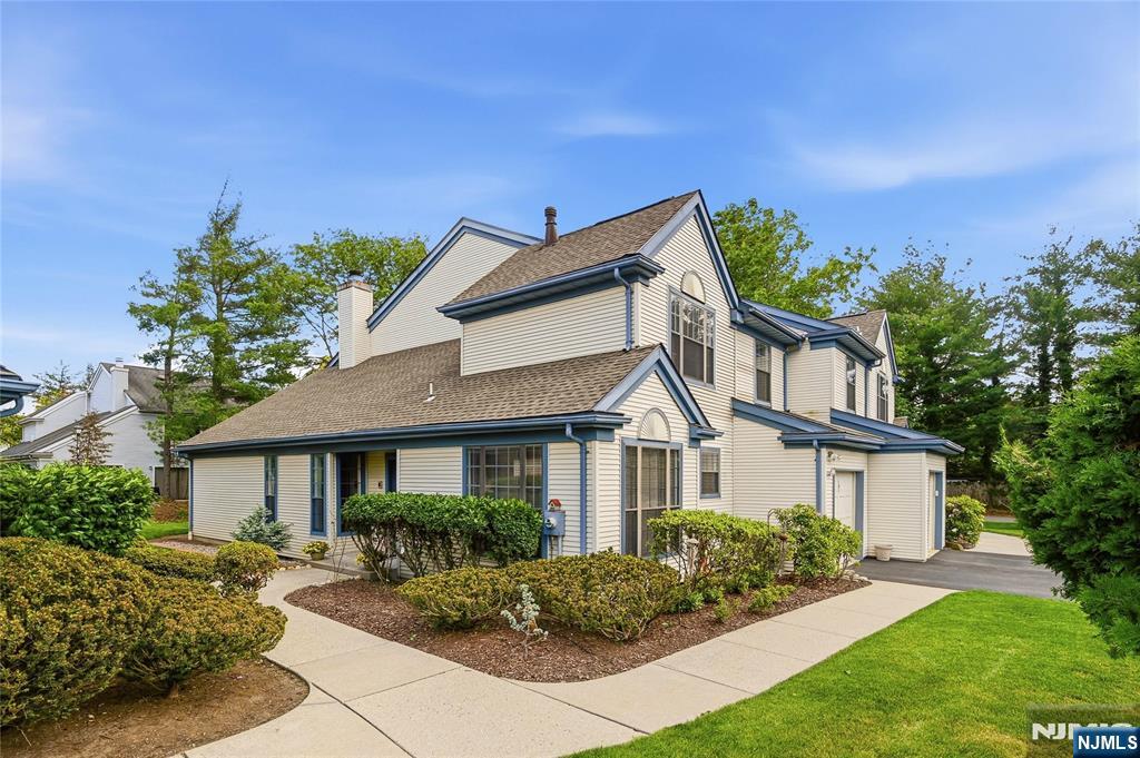 A rare opportunity awaits in Chapel Greens, tucked away in Mahwahâ€™s Fardale section. This spacious end-unit townhome offers a light-filled layout, generous room sizes, a private patio, full unfinished basement, and a quiet setting within one of Mahwahâ€™s popular townhome communities. The main level features a two-story entry foyer, a dining room that opens to the living room, and a comfortable family room anchored by a floor-to-ceiling dual-sided gas fireplace. Sliding doors lead to the private patio, creating easy access to outdoor space. The large eat-in kitchen offers great natural light, ample workspace, pantry storage, and a practical layout for everyday living. A laundry closet, powder room, and direct access to the one-car garage complete this level. Upstairs, the spacious primary bedroom features a cathedral ceiling, generous closet space, and a private full bath. Two additional bedrooms, both with large closets, and an updated hallway bath complete the second floor. The full unfinished basement provides excellent storage and flexible space for a home gym, hobby area, or future possibilities. Chapel Greens offers a peaceful residential setting close to shopping, restaurants, the Mahwah town pool, county parks, major highways, and everything Mahwah has to offer.