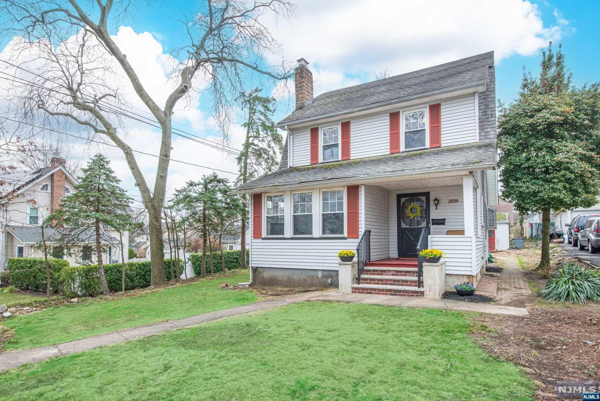 LOCATION LOCATION LOCATION:SPRING GARDEN SECTION!!Come unleash the potential of this charming 3Bed,2 Bath colonial, nestled in the heart of the most wanted neighborhood in Nutley!The 1st floor welcomes you into a spacious formal living room w/ wood burning fireplace and a large sun room suitable as a leisure room/office.The formal DR, currently used as a rec room, leads onto the eat-in-kitchen. The first floor also features a full bathroom and access to the backyard through a screened in porch! On the second floor there are three bedrooms and another full bathroom. Bonus room in finished and heated attic which is directly accessible by a convenient walk-up staircase. Laundry rm and ample storage in unfinished basement. One car garage with exclusive driveway accessible from the quiet,adjacent side street. Huge backyard and low taxes. Close to transportation and ideal for commuters, walking distance to the highly rated Spring Garden elem sch and park.Unlimited potential w/ some TLC!