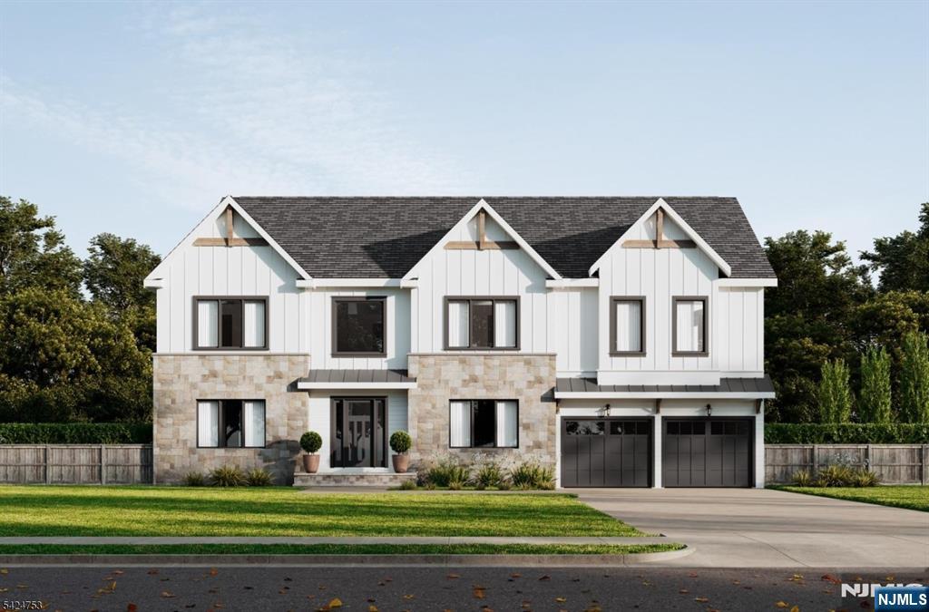 Welcome to 7 Taft Ct by Gjoni Luxury Builders a meticulously crafted new construction offering approximately 5,000 sq ft of luxurious living space. Perfectly situated on a quiet cul-de-sac in a prime Livingston location. This home blends timeless design with high-end finishes and a thoughtfully designed layout. Featuring 9-foot ceilings throughout, a formal dining room, and a spacious family room with a gas fireplace, this home is built for both comfort and entertaining. A first-floor guest bedroom with a full bath adds flexibility for visitors. The designer kitchen showcases custom cabinetry, quartz countertops, high-end appliances, a large center island, butler's pantry, and sliding doors leading to the backyard patio perfect for seamless indoor-outdoor living. Upstairs, the primary suite offers tray ceilings, custom walk-in closets, and a spa-like bath complete with a soaking tub, dual vanities, and a large glass-enclosed shower. Four additional bedrooms(including one with an en-suite bath), a hall bath, and second-floor laundry provide ample space and convenience. The fully finished basement expands your living space with a full bath, bedroom, and a custom wet bar ideal for guests or extended living. Equipped with built-in speakers throughout and smart home readiness, this home delivers modern luxury at every turn. Still time to select final finishes with the builder. Located near top-rated schools, shopping, dining, and NYC transportation. Includes 10-year warranty.