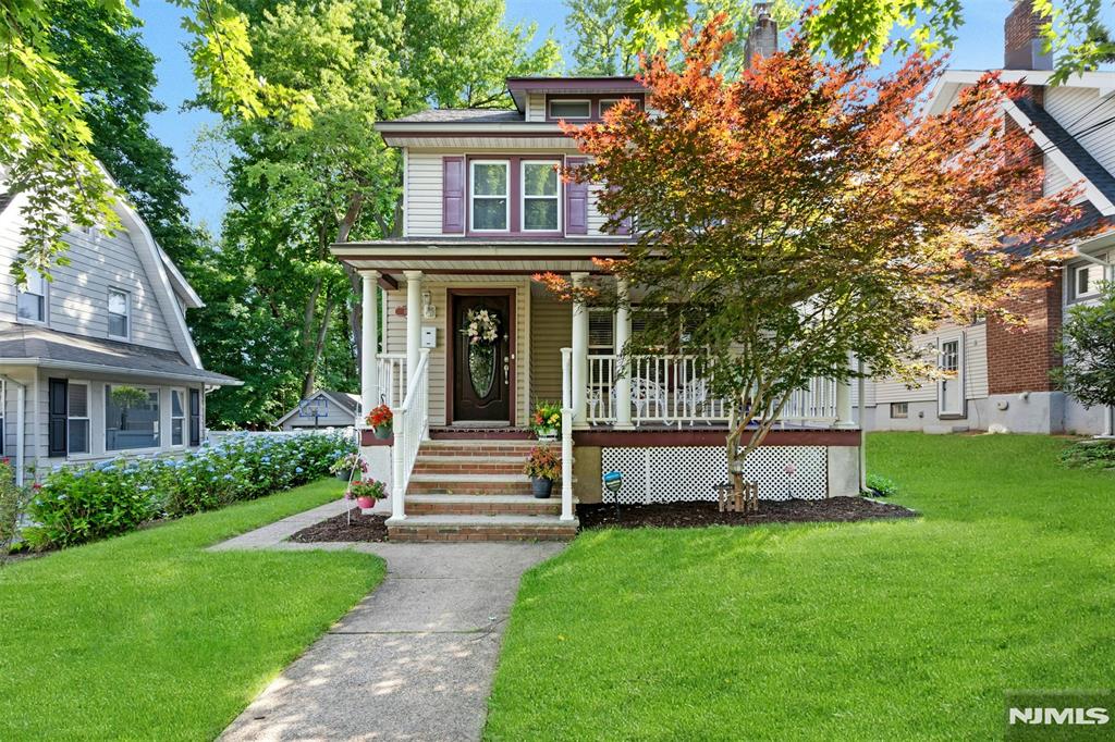 Welcome to 181 Selvage Avenue, a unbelievably charming home in one of Teaneck's most convenient neighborhoods. The main level offers a bright and inviting living room, formal dining room, modern eat-in kitchen, and a convenient powder room, creating a comfortable layout for both everyday living and entertaining. Step outside to enjoy the beautiful front porch, perfect for relaxing, or the expansive rear deck, ideal for outdoor dining and gatherings. Upstairs, you'll find three spacious bedrooms and a full bathroom, providing comfortable accommodations for family and guests. The finished basement adds valuable living space with a recreation area, full bathroom, and laundry room, offering flexibility for a playroom, home office, gym, or media room. Located just up the block from Votee Park, Teaneck's premier recreation destination, you'll enjoy easy access to playgrounds, sports fields, walking paths, and community activities. Conveniently situated near shopping, transportation, houses of worship, and local amenities, this home presents a great opportunity to own in one of Teaneck's most desirable and accessible neighborhoods.