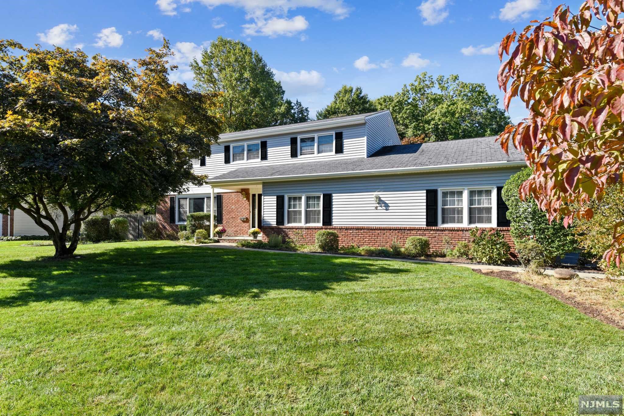 Gracious 5 bed Colonial situated on quiet Cul-De-Sac in a prime Livingston location.Completely renovated designer center island Kitchen with custom cabinetry,magnificent granite countertops, with coordinated glass tile backsplash, professional Dacor stove with pot filler and exhaust, 48' SubZero refrig., large undermount SS 'Julien' sink, classic white wood cabinets with soft close doors and pull-out draws. Main Level features wood flrs in Living Room and Dining Room along with 5th BR/office adjacent to full bath, 1st fl family room with 9' ceilings and wood burning fireplace with sliders opening to rear patio and in ground heated 'Antony' pool, 1st floor laundry rm and direct access to 2 car garage. The 2nd level features 2 recently renovated full baths, 4 large bedrs with wood floors and generous closets.Other special features include 2021 Timberline roof, new C Air, multi-zone baseboard heat,all Thermopane tilt-in windows,large level lot.'Blue Ribbon School',close to NYC trans