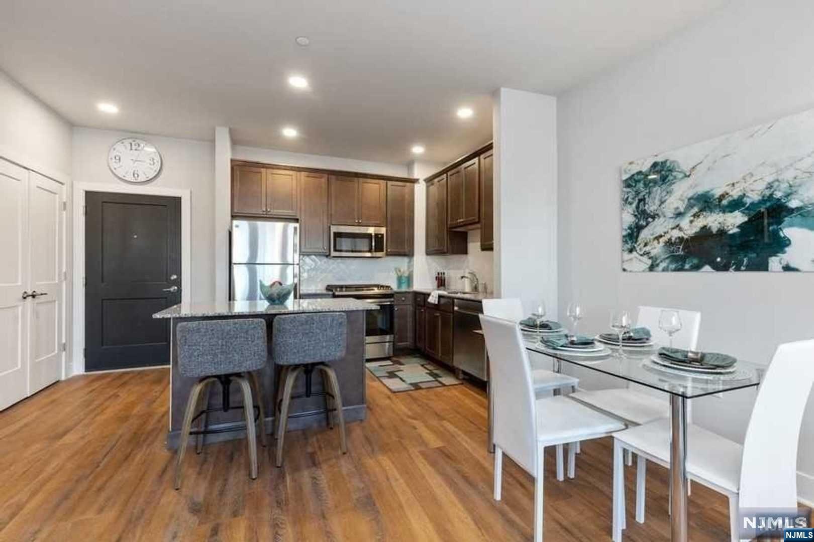 Beautiful new construction, luxury apartments located in Saddle Brook NJ are the perfect place to unwind and recharge. This nicely appointed 1,091 sq ft 2 bedroom, 2 bath comes with all appliances provided, including a full-size washer and dryer! The open concept floorplan, high-end kitchen with granite countertops, designer bathroom and beautiful flooring throughout offer apartment living at its finest. Other amenities include a virtual doorman, fitness center, and Community Room common area WiFi, outdoor entertainment area, and more! Contact the leasing office for more information today! Pet Fees Apply